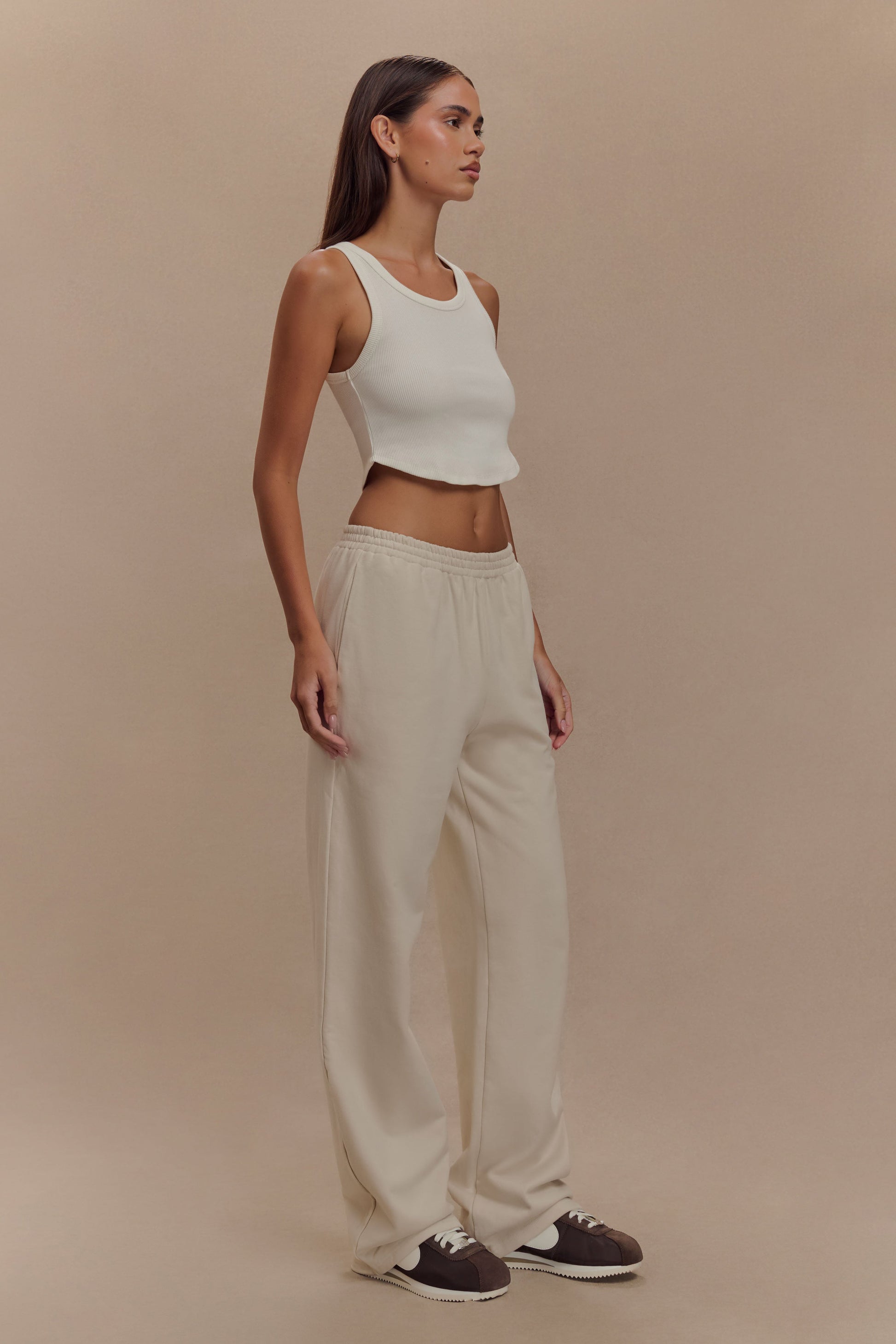 Blake Straight Leg Joggers - Stone #4