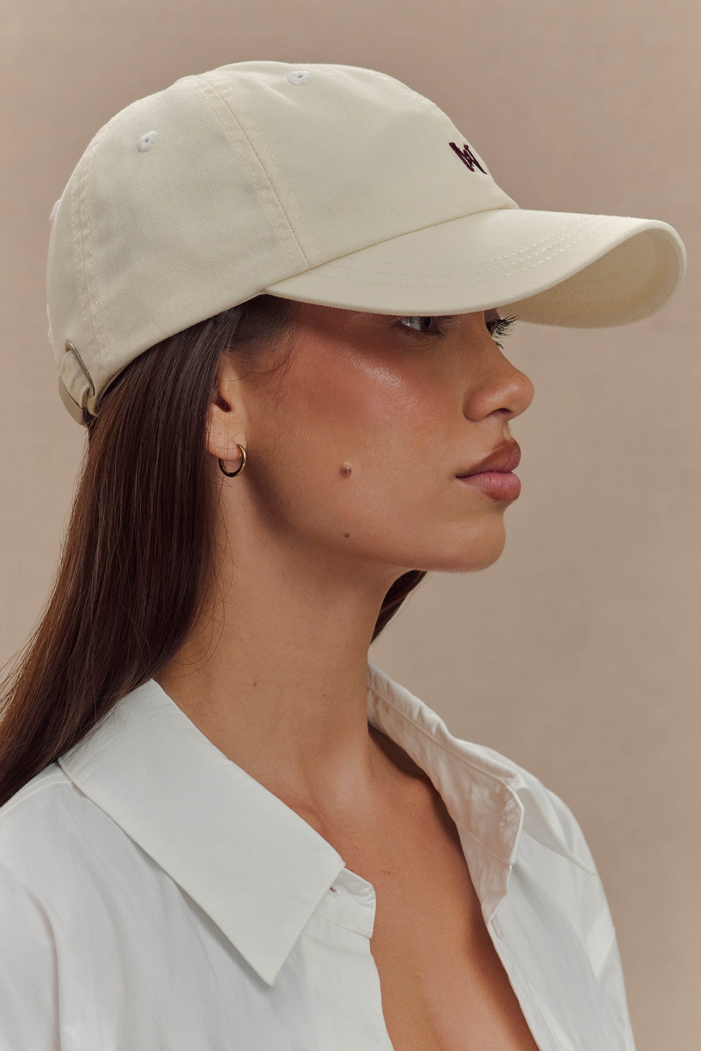 MESHKI Ball Cap - Cream