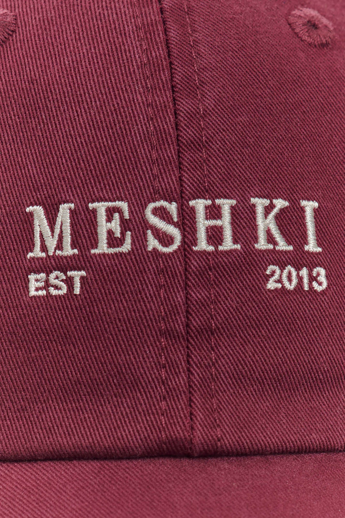 MESHKI Ball Cap - Burgundy