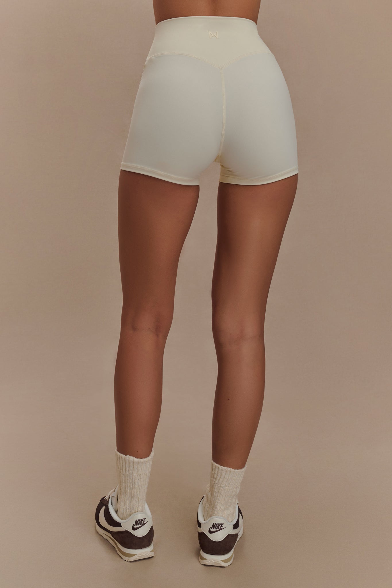 Orion Active Bike Shorts - Ivory #5