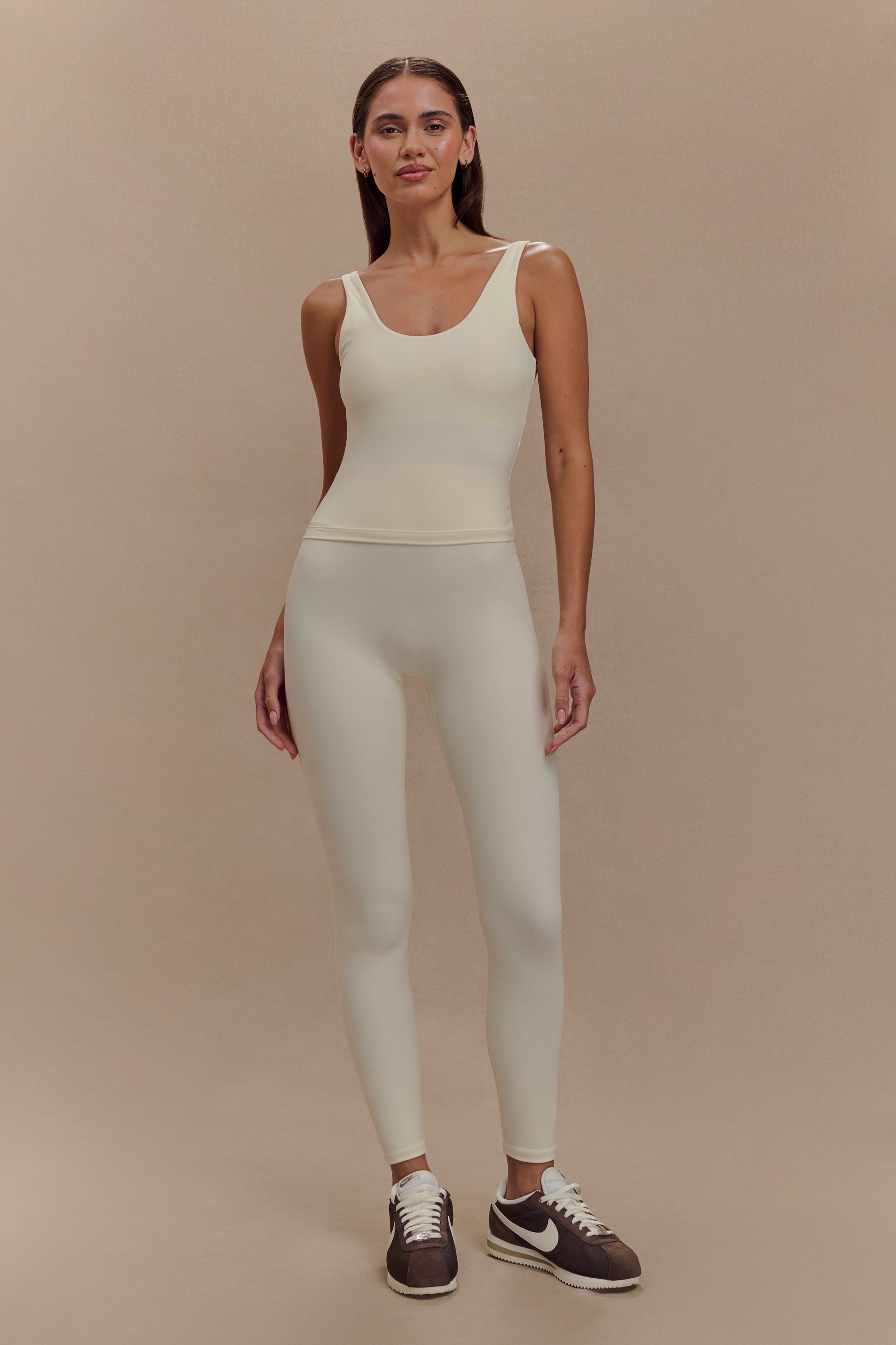 Callie Active Leggings - Ivory #5