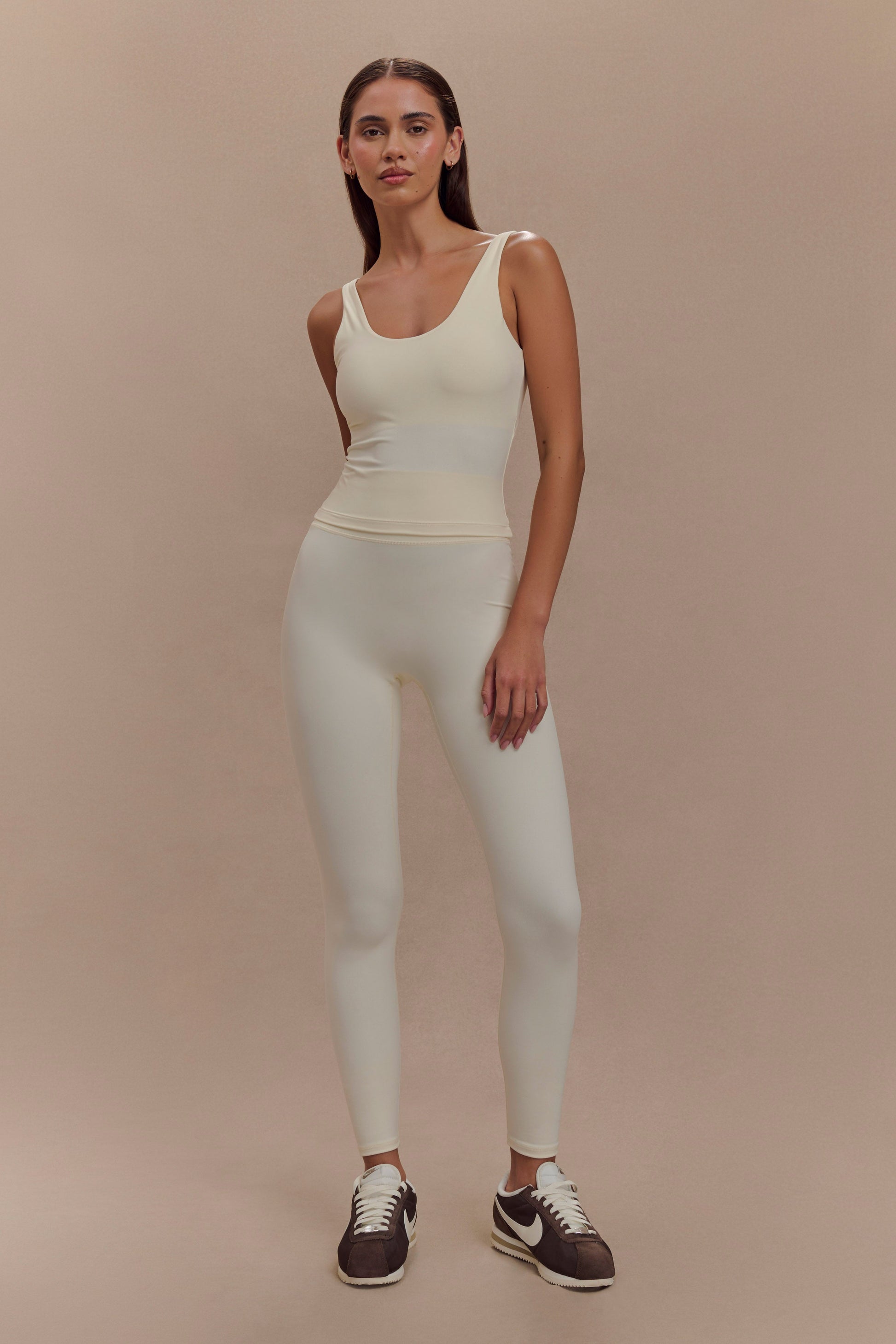 Callie Active Leggings - Ivory #6