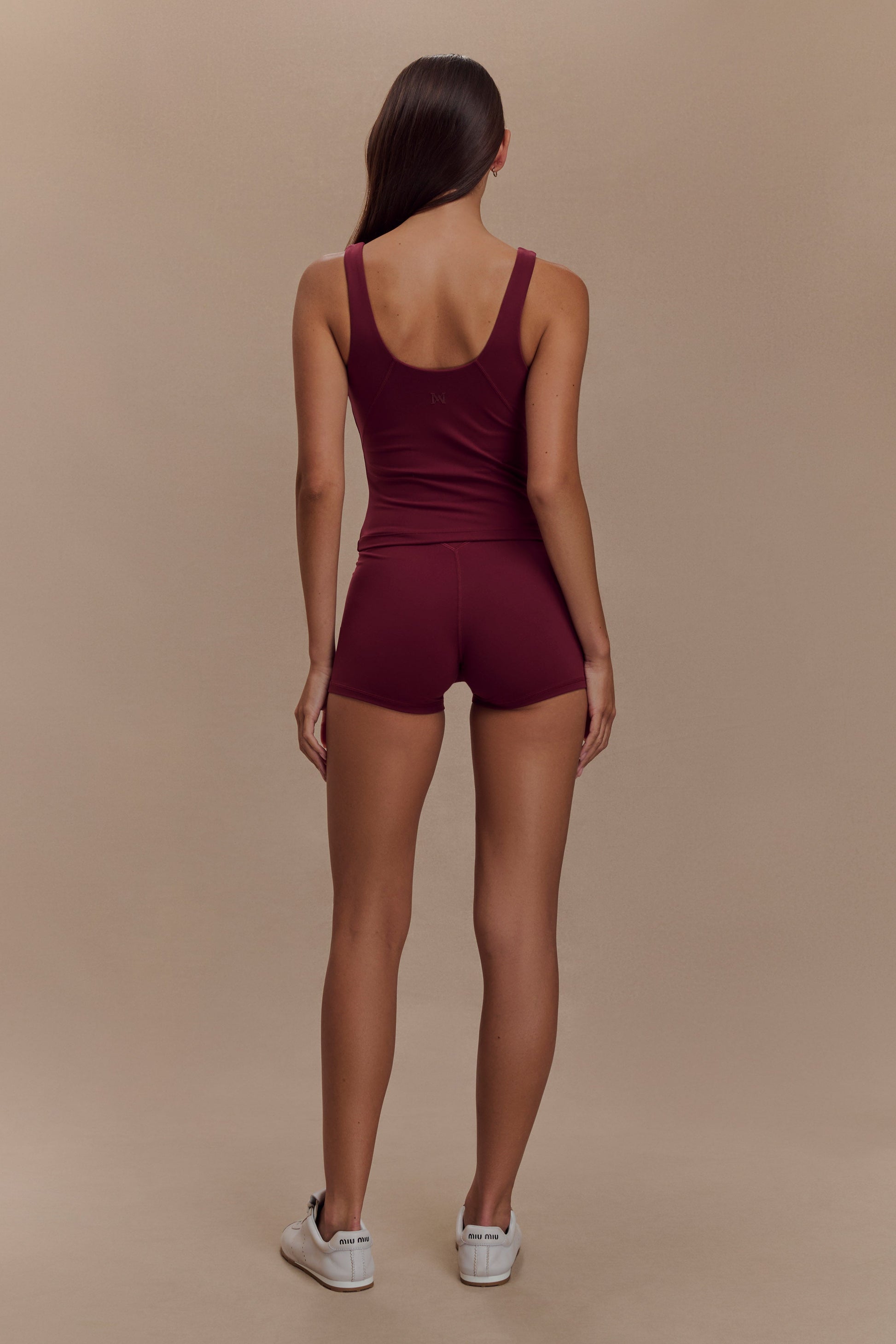Alexandra Yoga Top - Burgundy #5