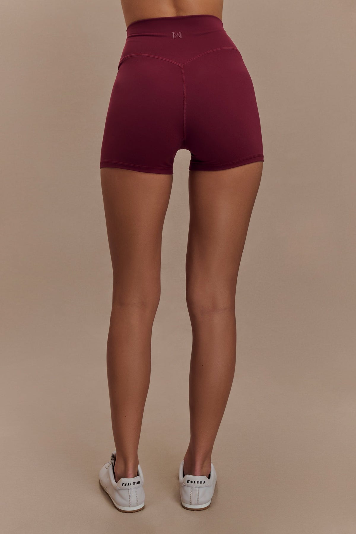 Orion Active Bike Shorts - Burgundy #2
