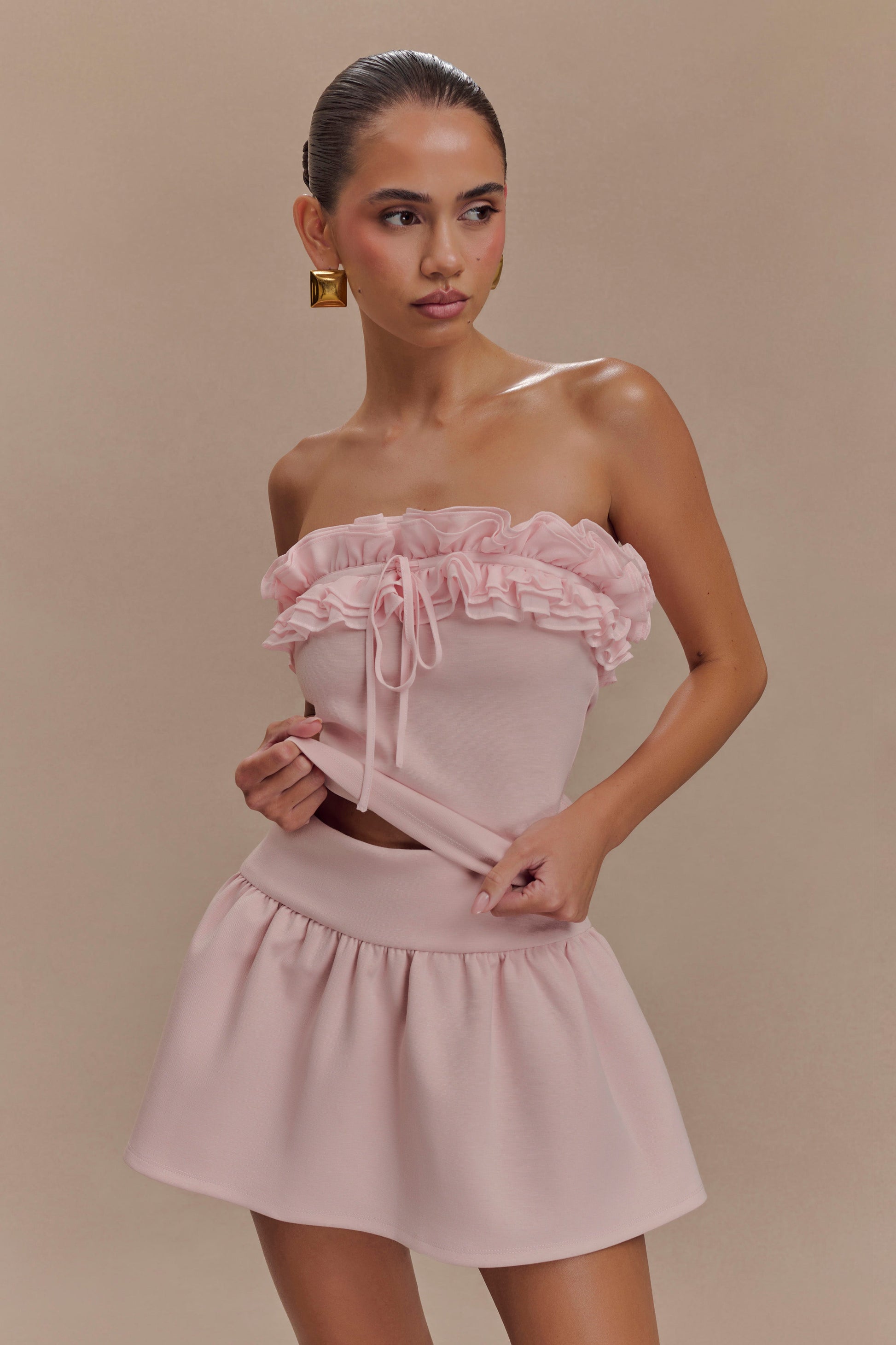 Jennie Frill Mini Skort - Ballet Pink #4