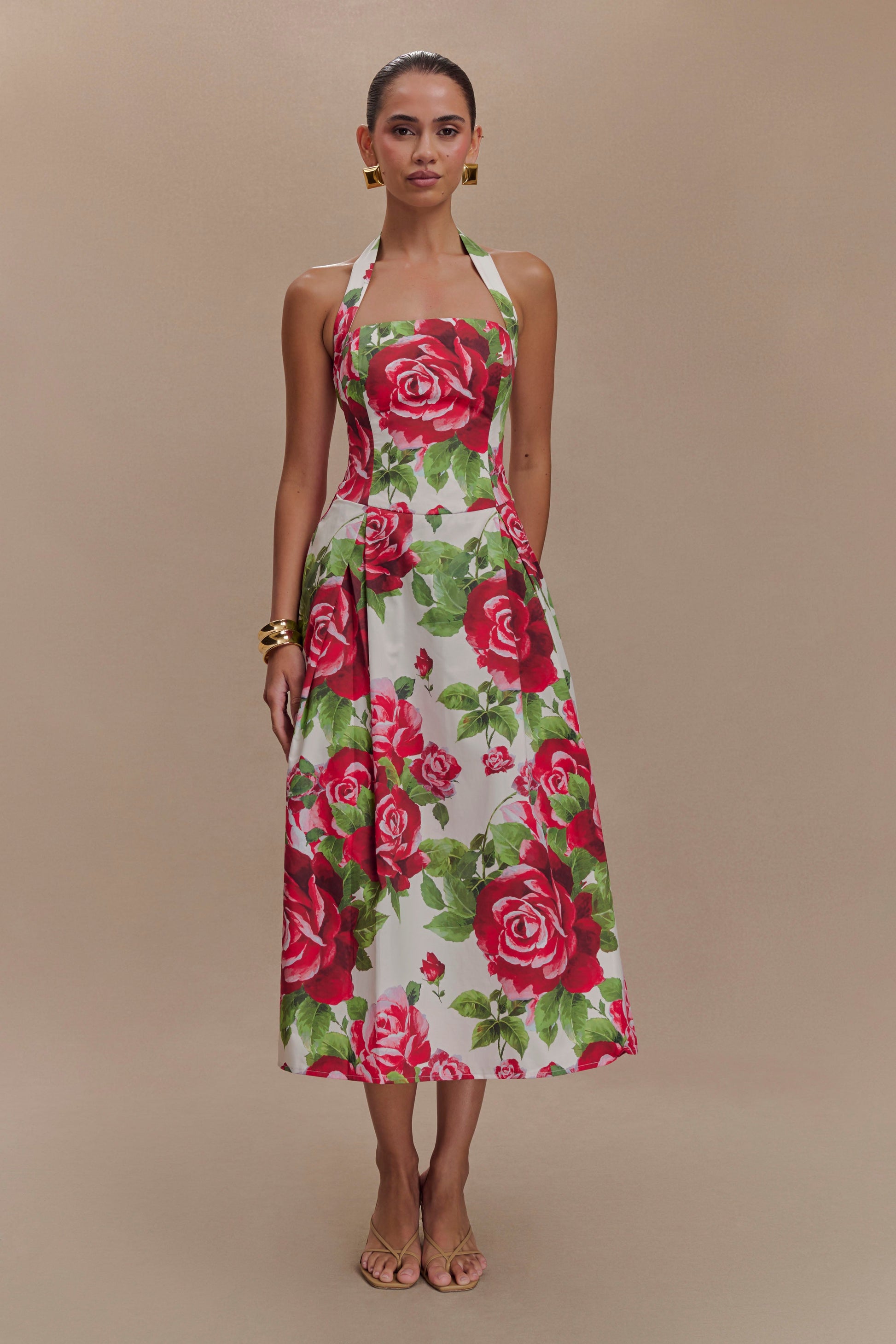 Juana Halter Midi Dress - Sonia Rose Print #6