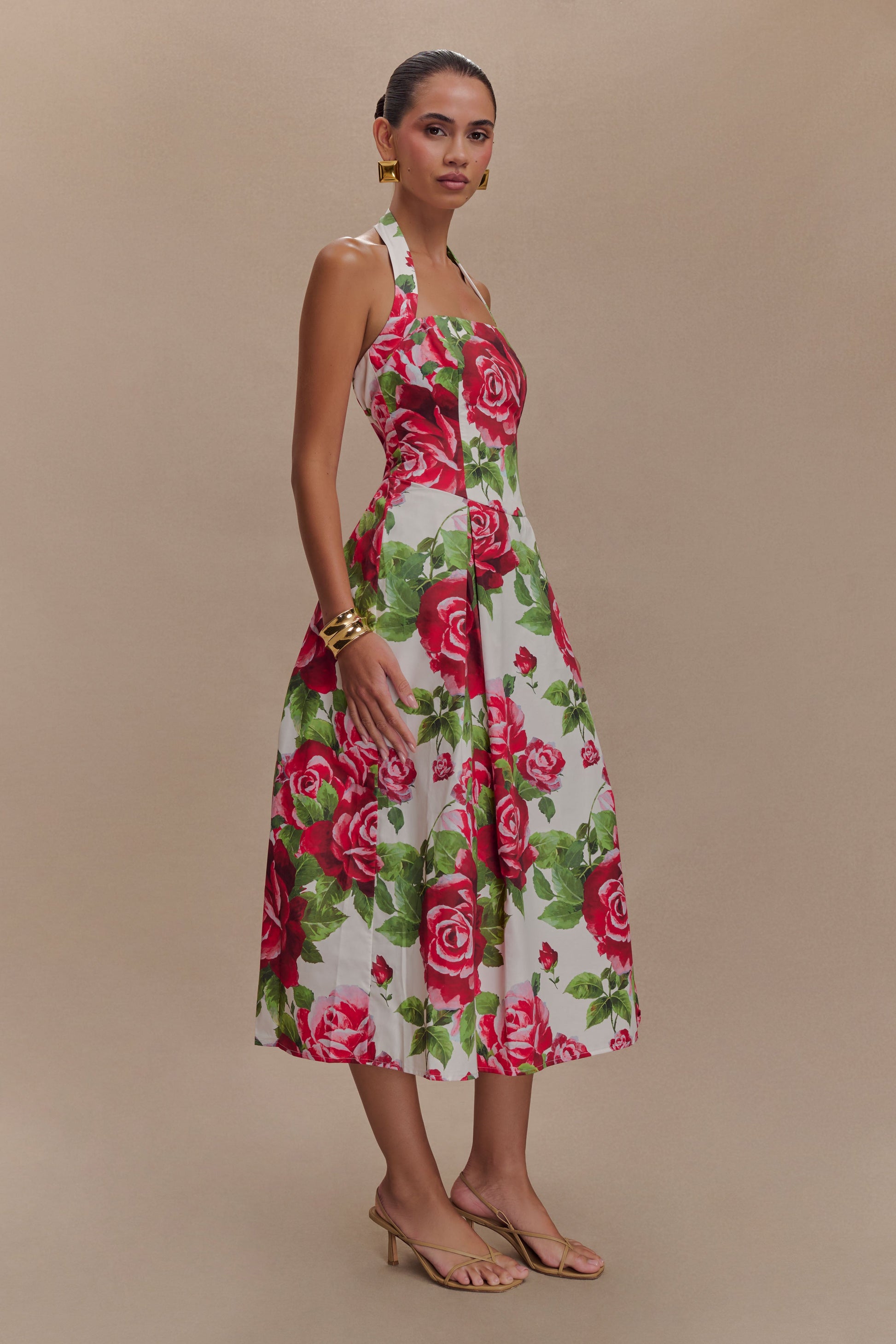 Juana Halter Midi Dress - Sonia Rose Print #5