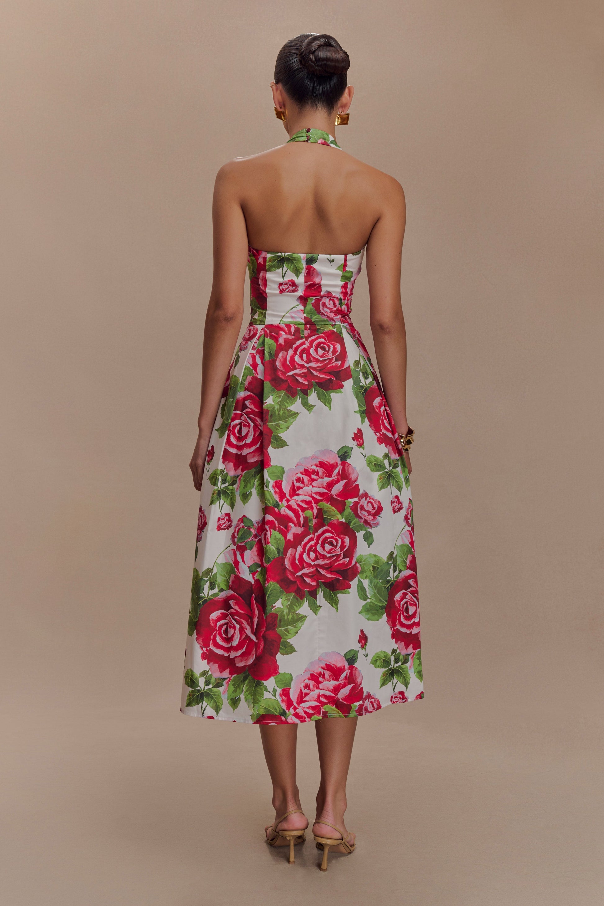 Juana Halter Midi Dress - Sonia Rose Print #3