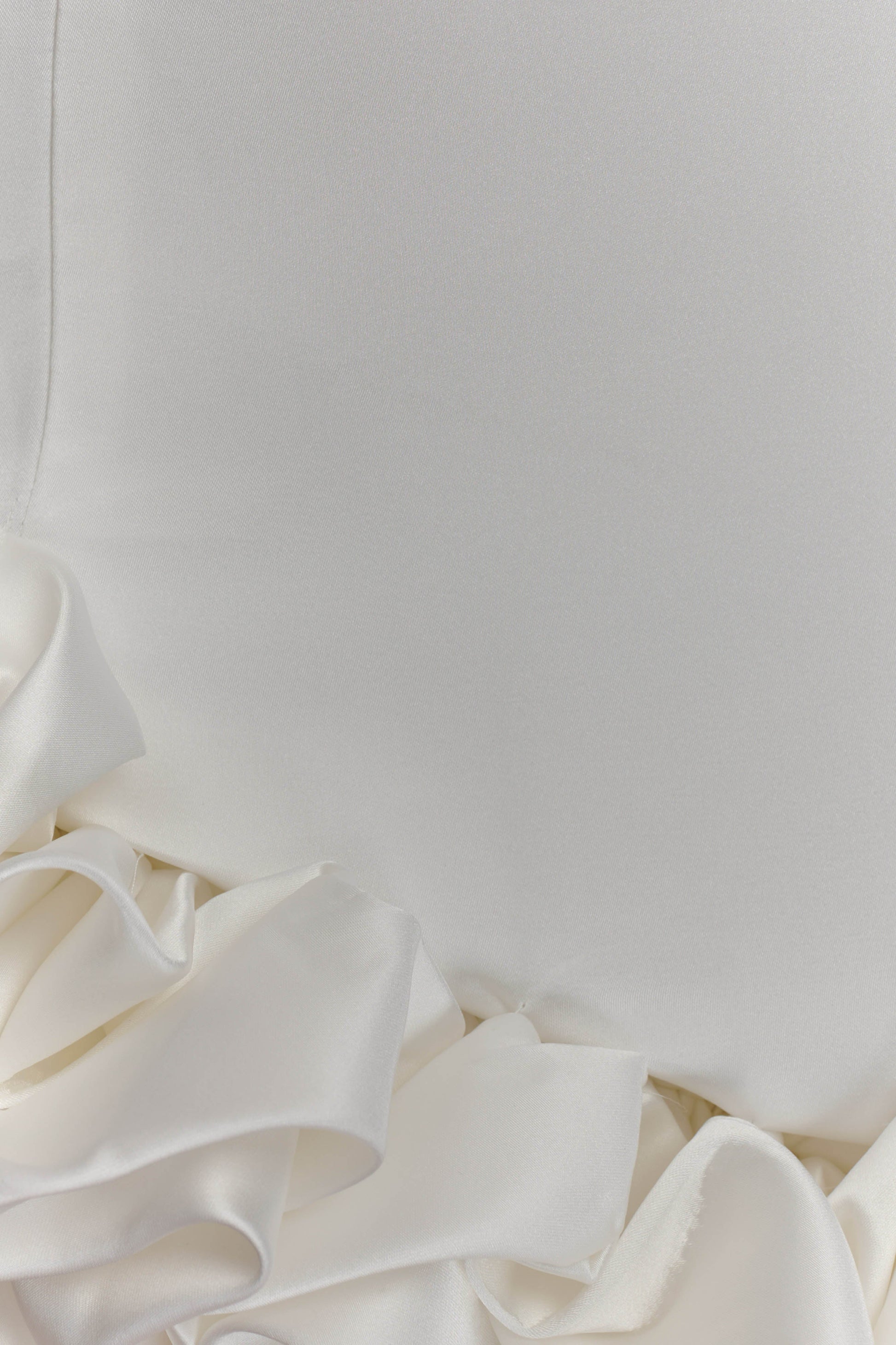 Alba Bubble Mini Dress - White #7