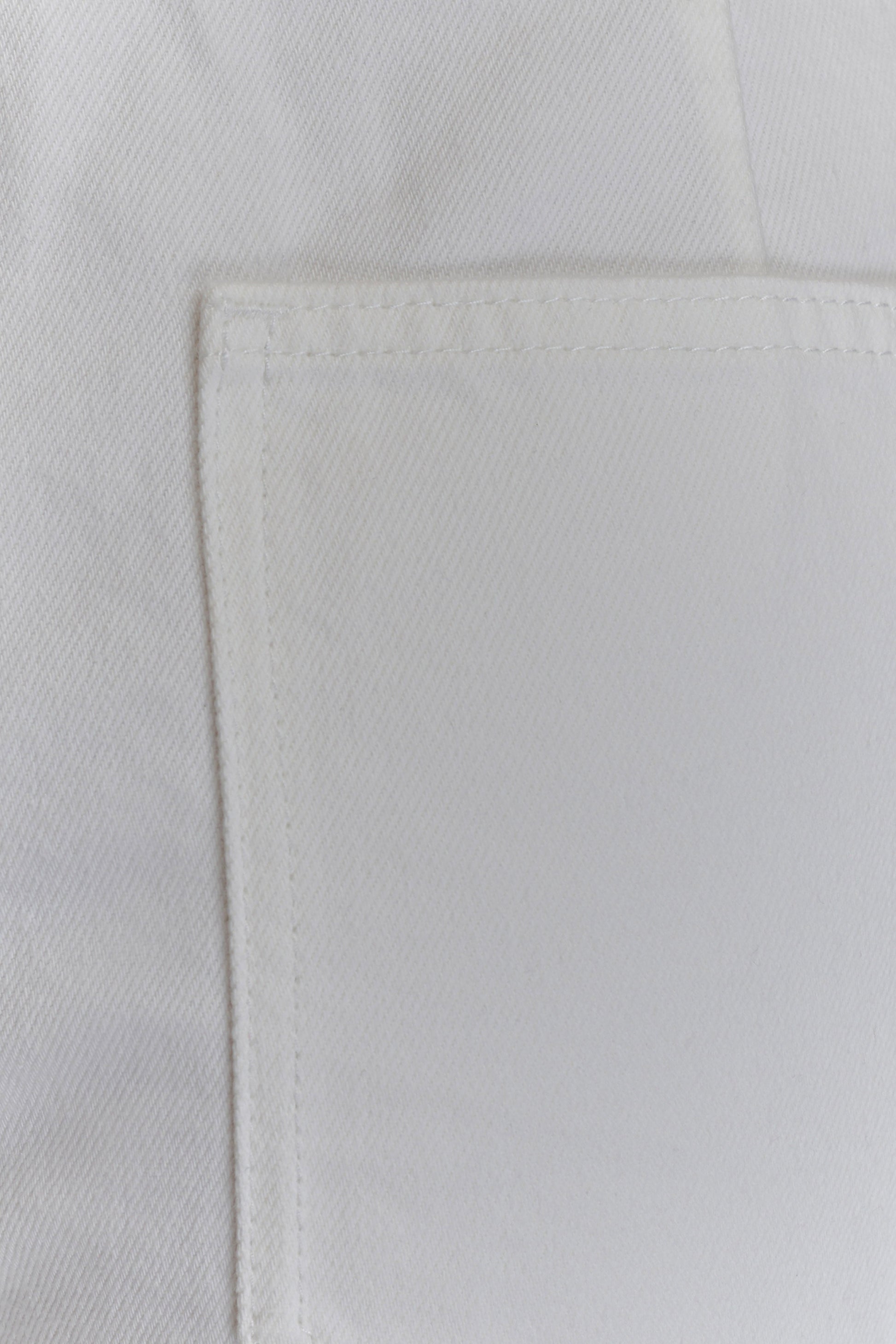 Caitlin Mid Rise Denim Jeans - White #12