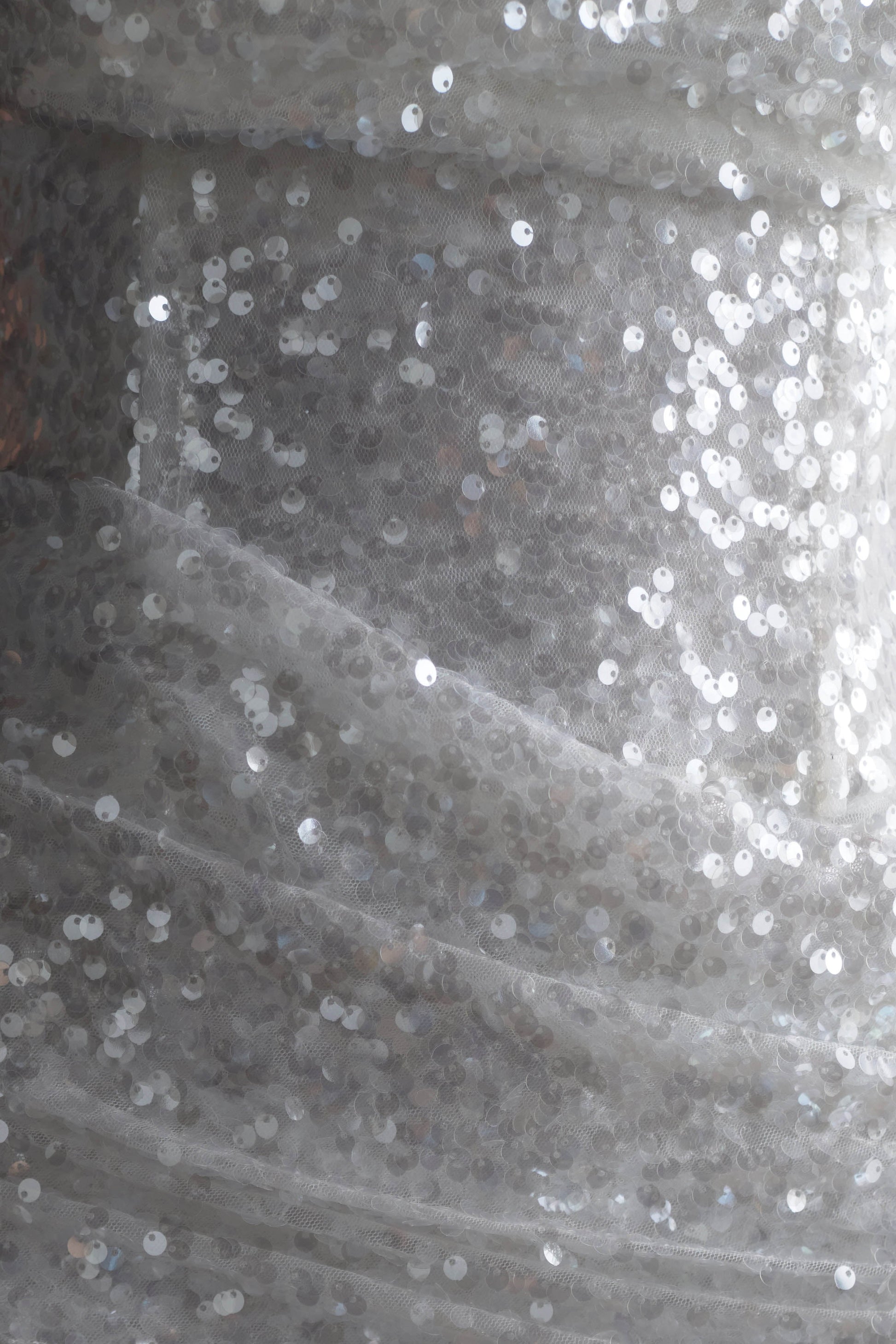 Nala Strapless Sequin Mini Dress - White #3