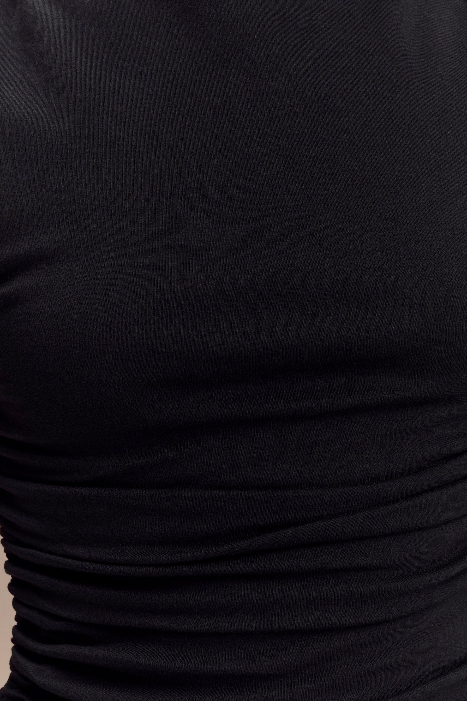 Elliot High Neck Sleeveless Maxi Dress - Black #7