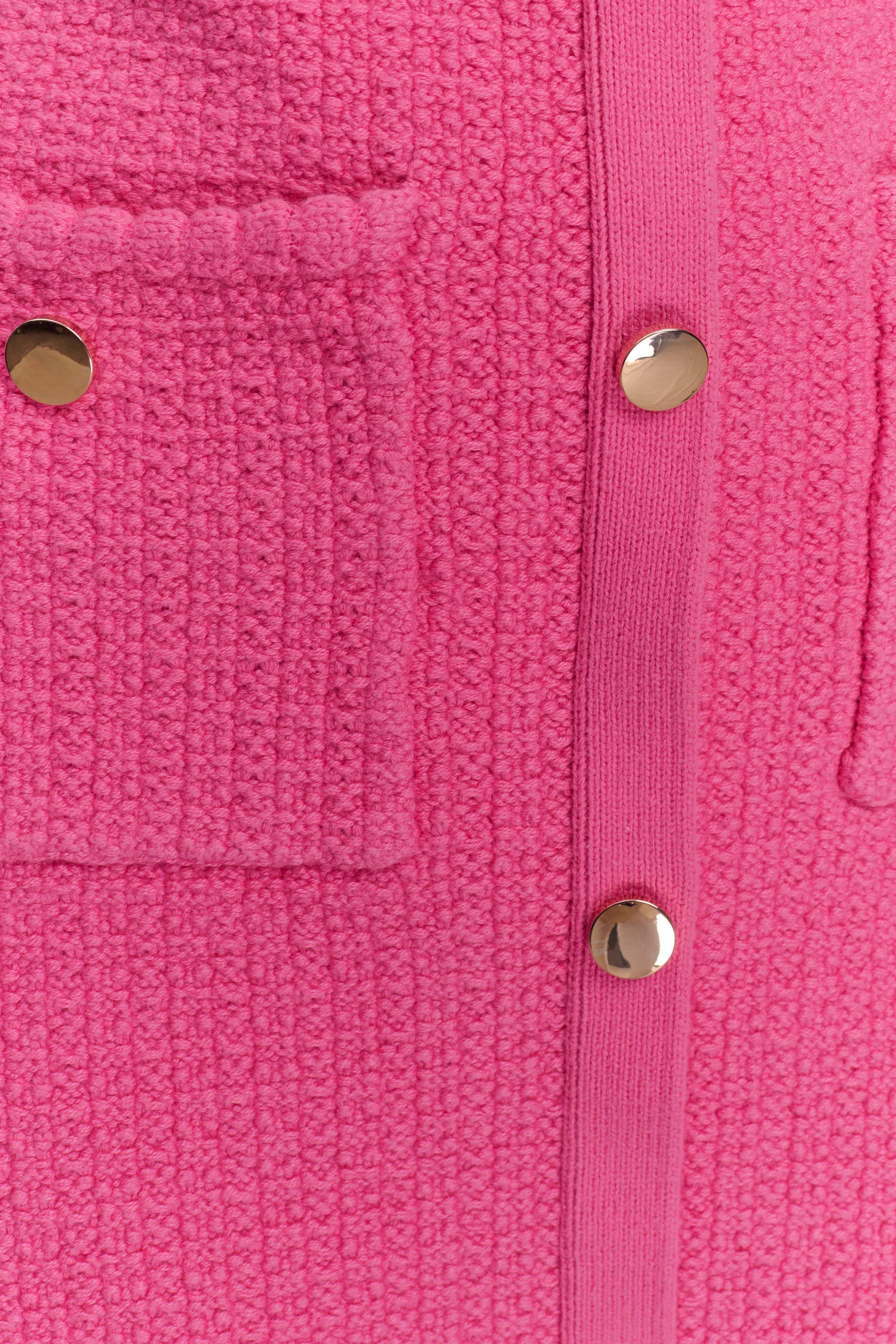 Mia Knit Mini Dress - Pink #7