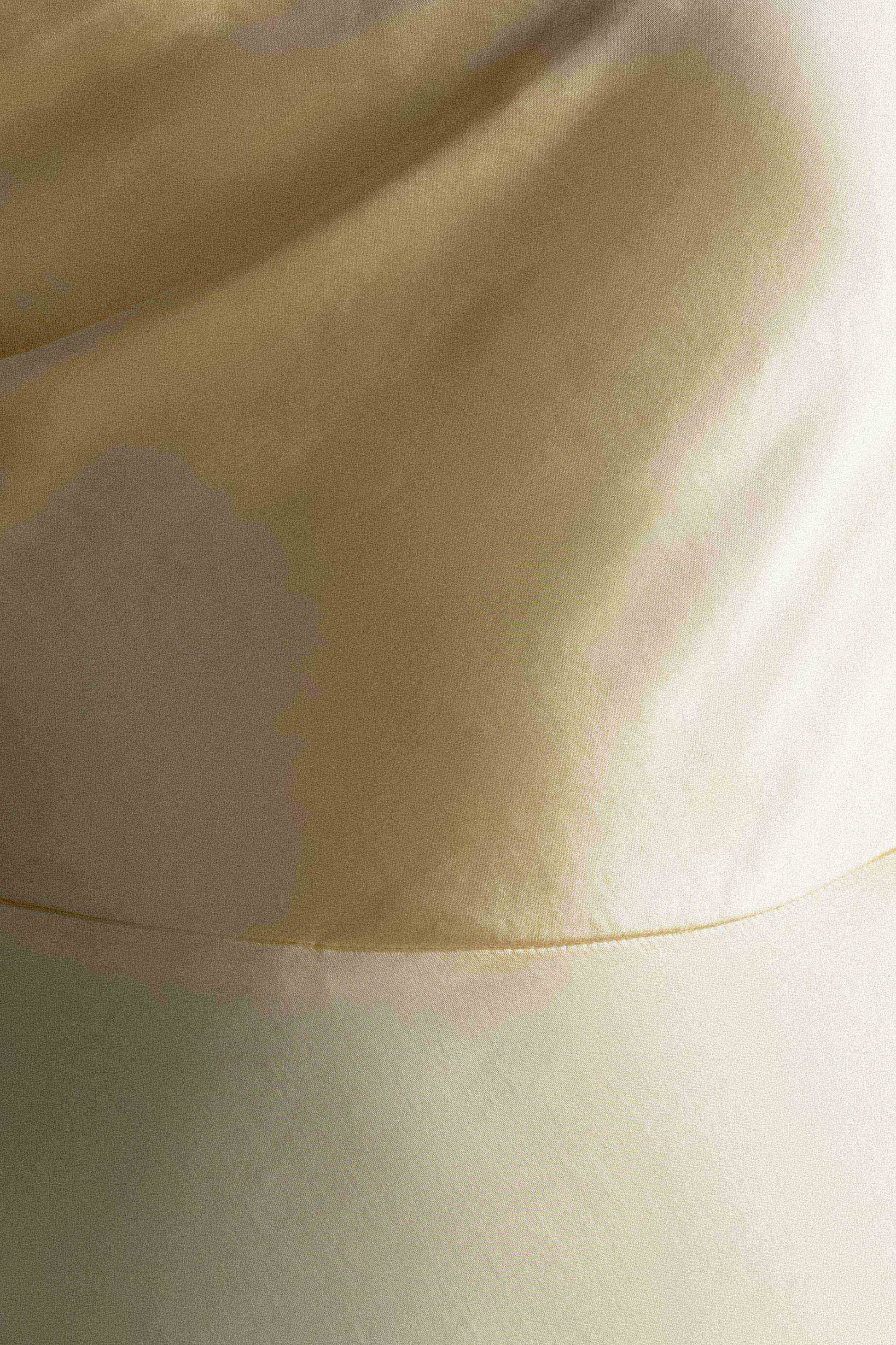 Jacinta One Shoulder Maxi Dress - Pastel Lemon #11