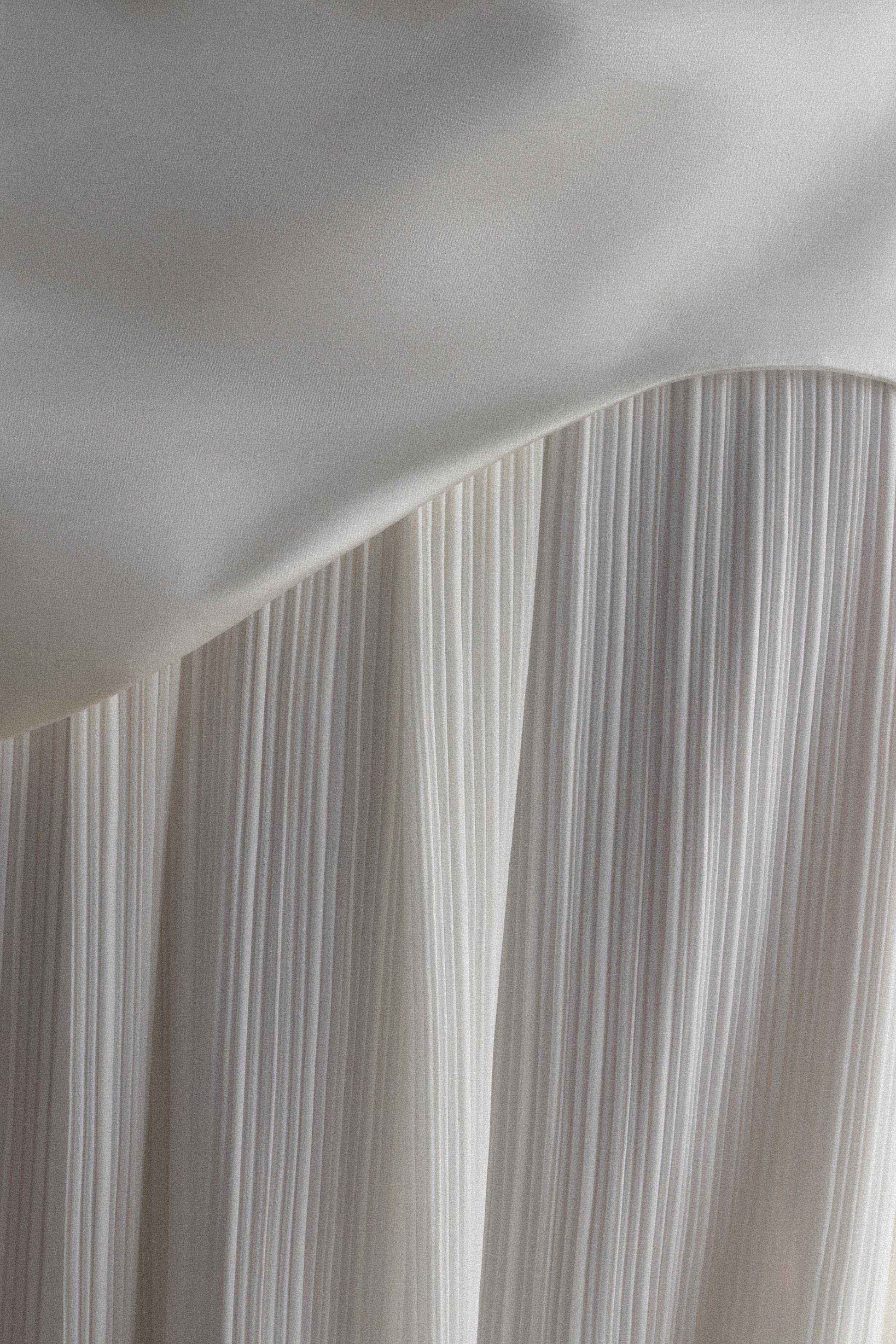 Juno Strapless Pleated Maxi Gown - White #9