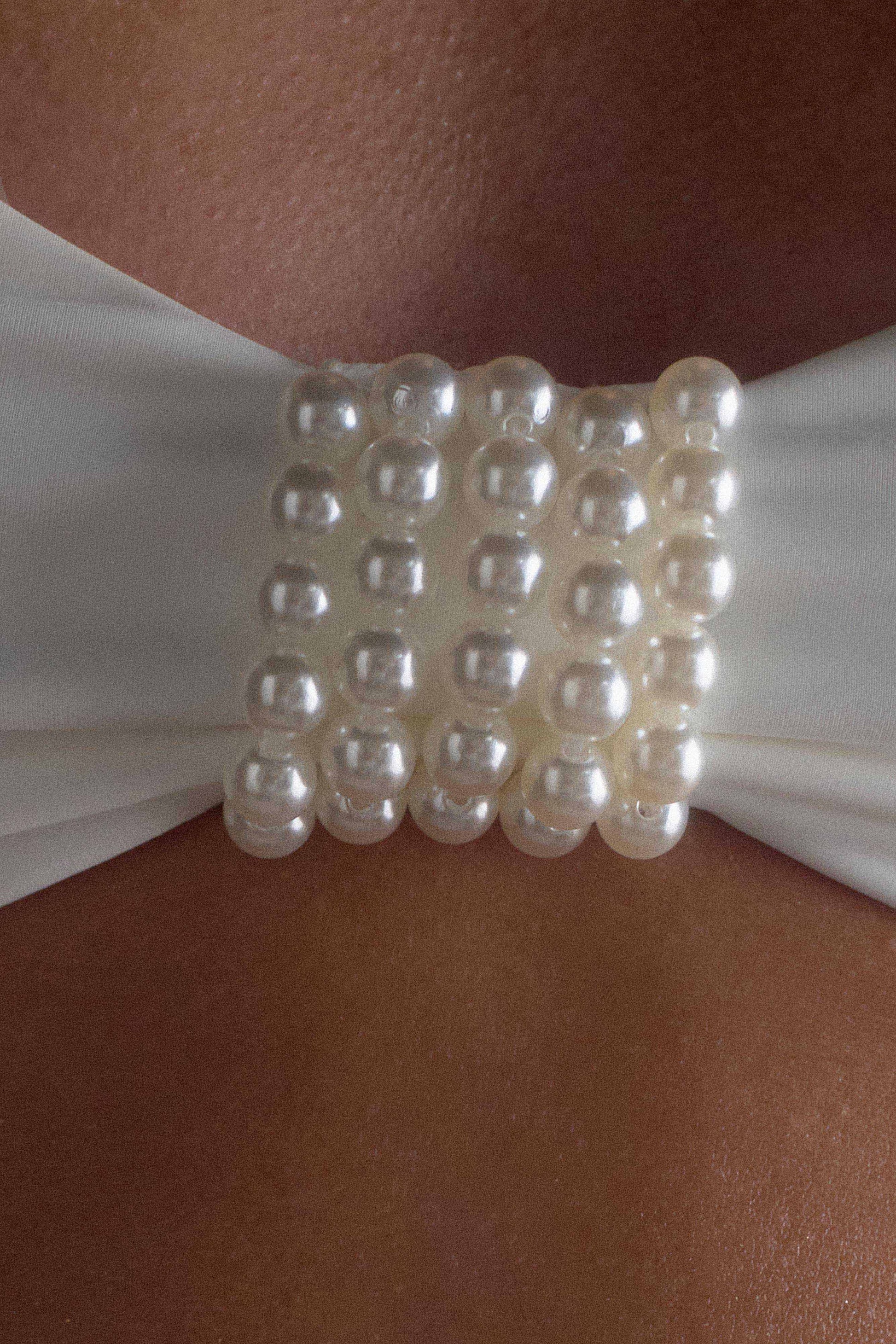 Merida Pearl Bikini Top - White #5