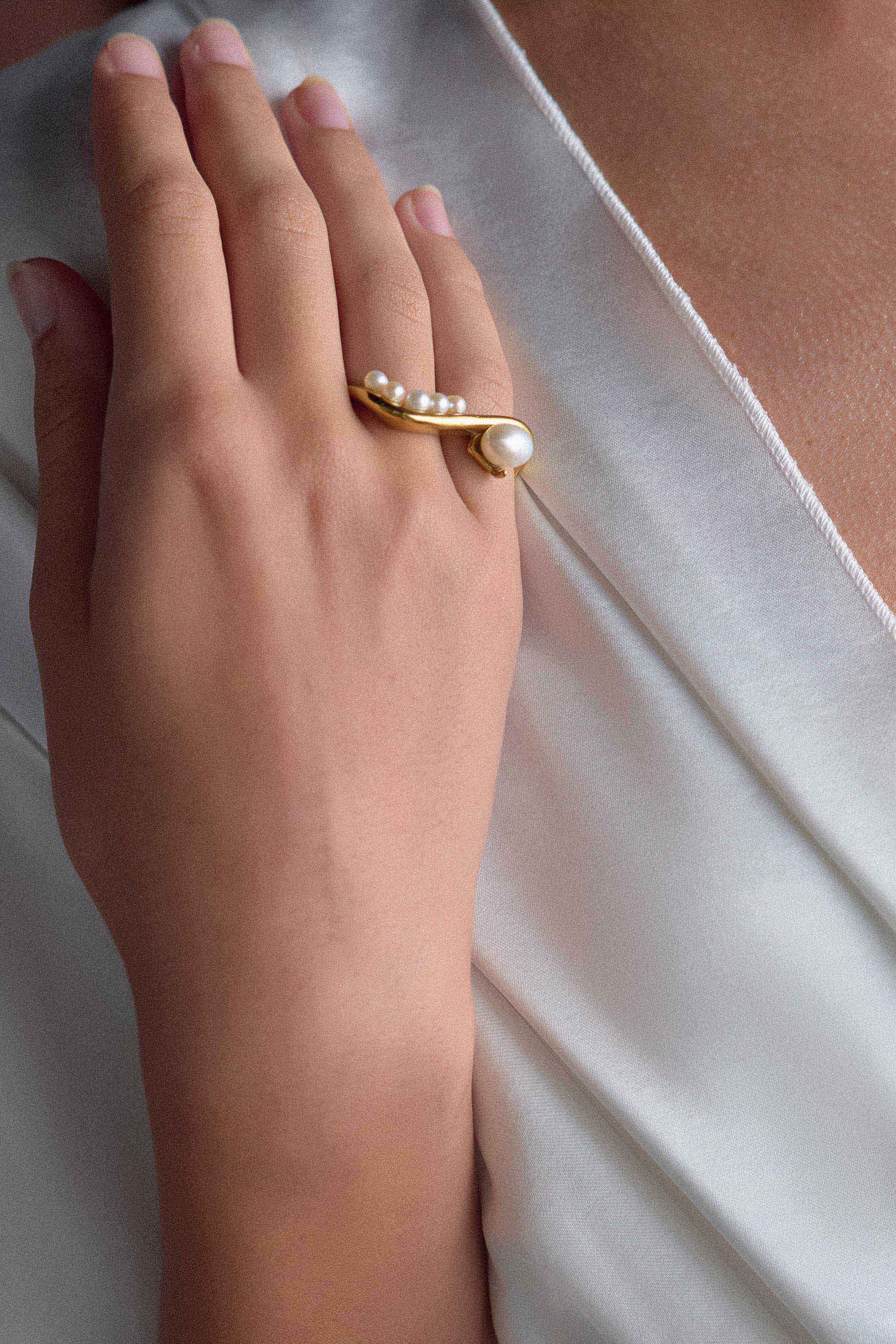 Marleigh Freshwater Pearl Ring - Pearl #2