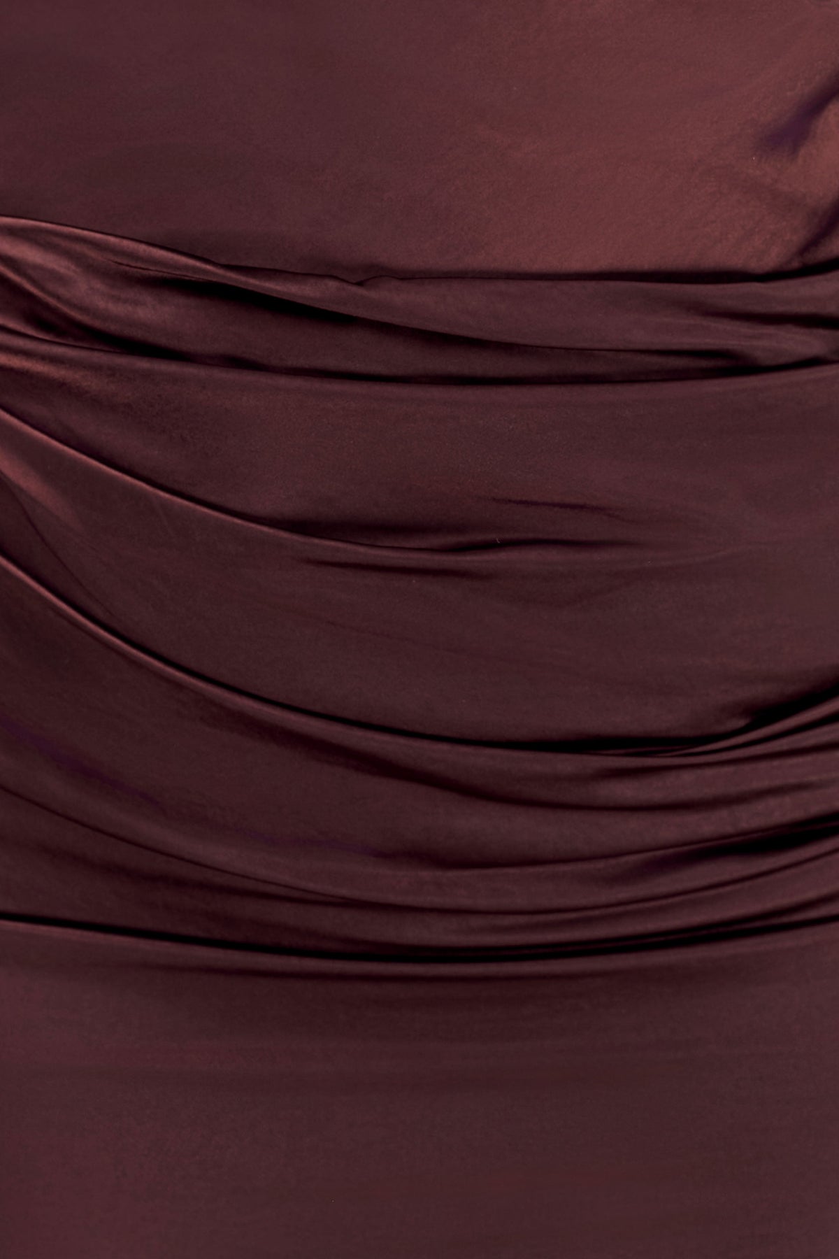 Dalia Off Shoulder Satin Maxi Dress - Dark Chocolate #7