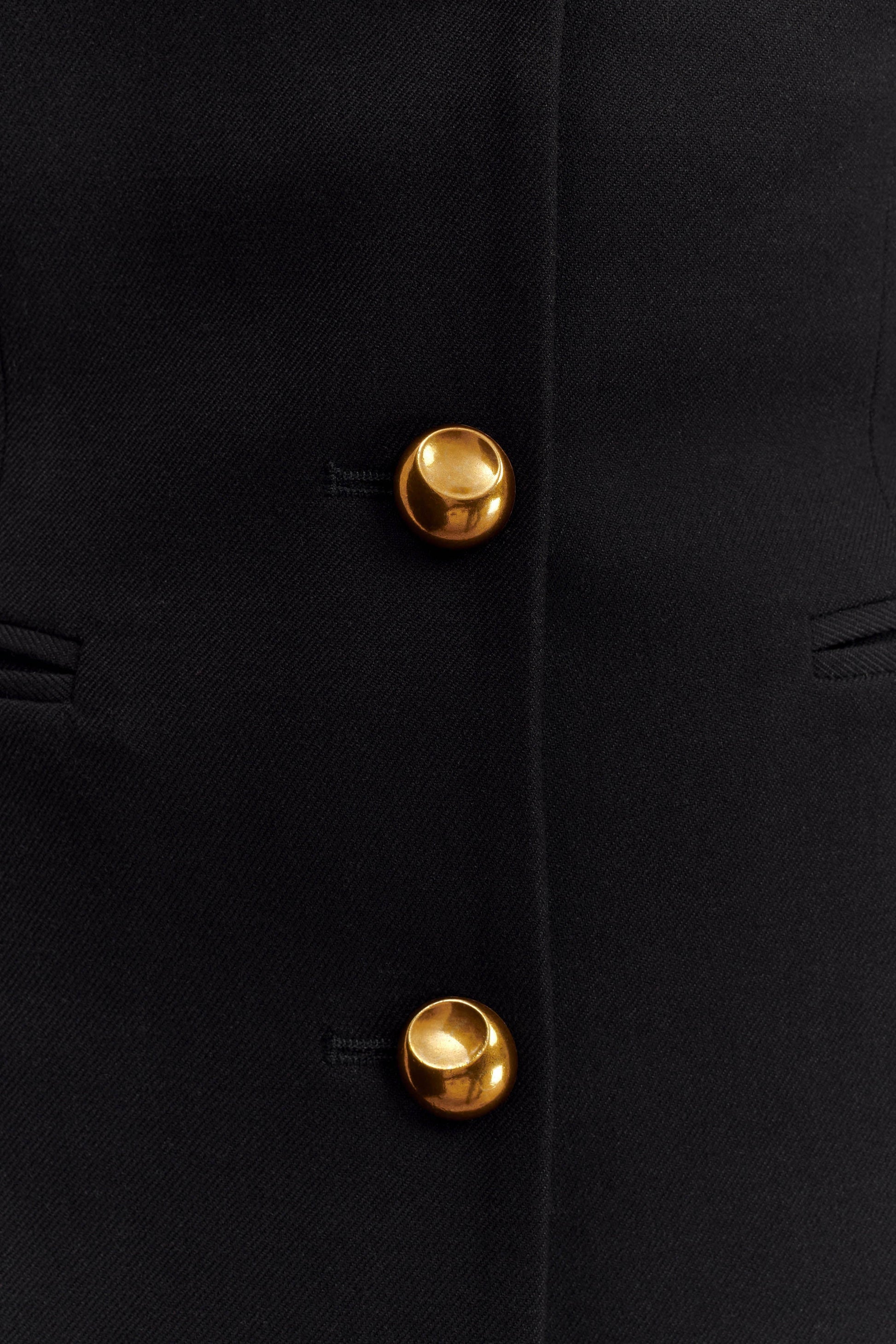 Bellamy Cinched Blazer - Black #11