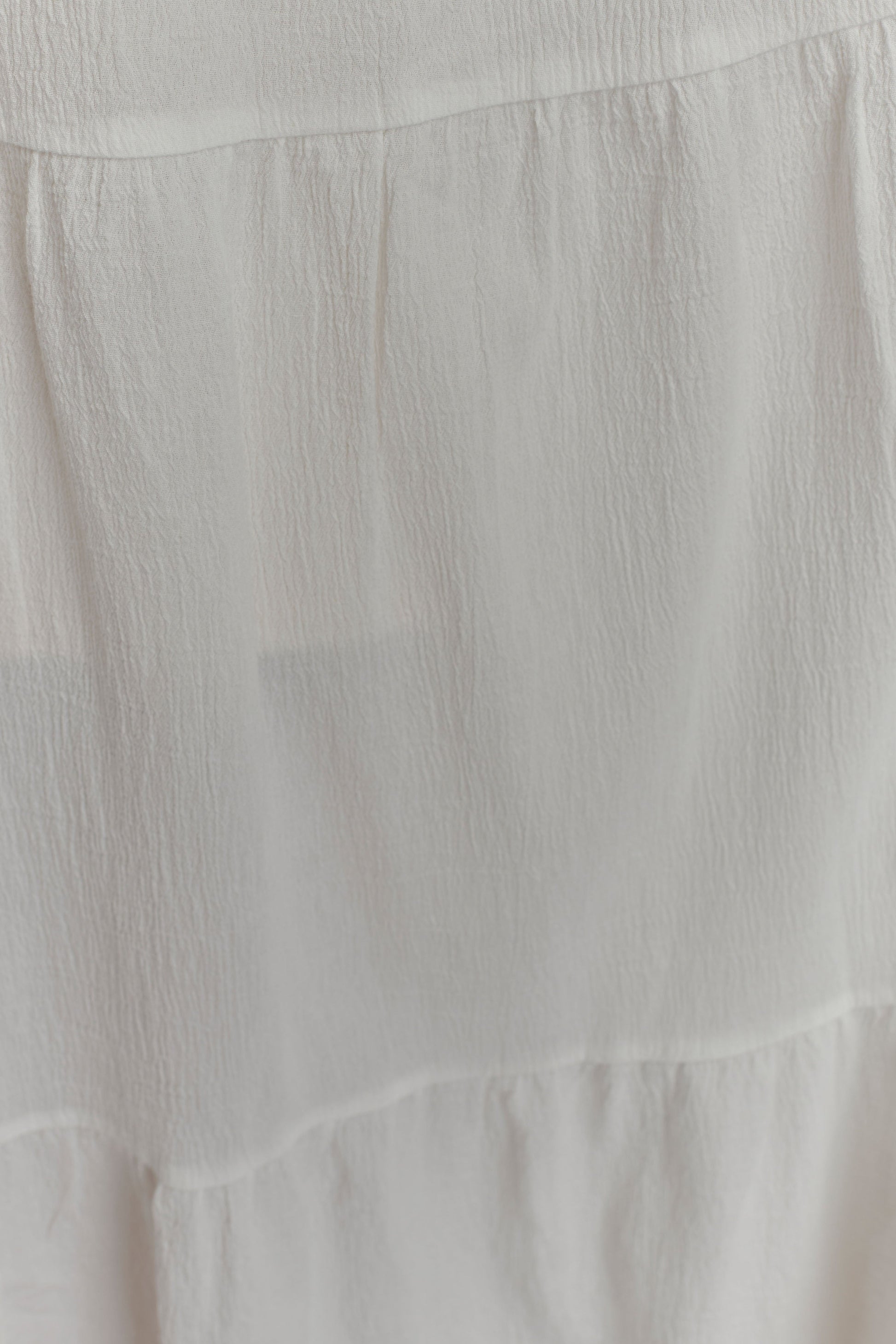 Lenny Front Tie Top - White #9