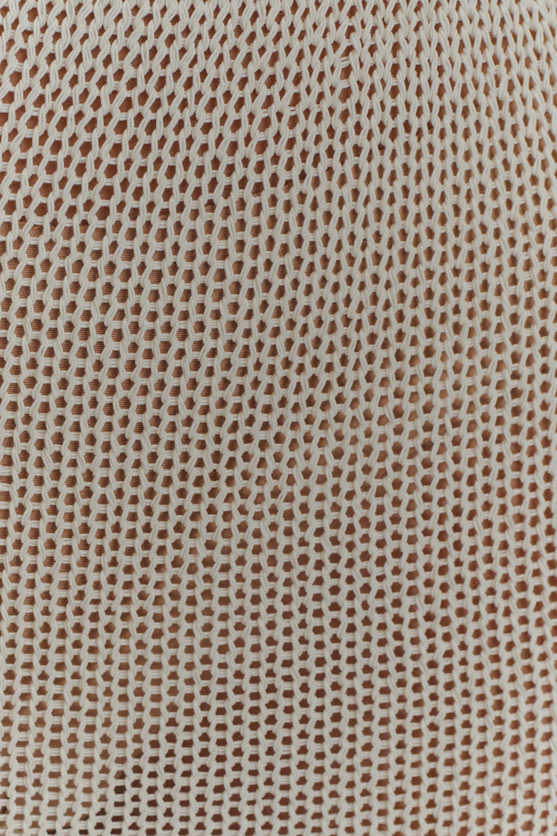 Reagan Knit Maxi Skirt - White #8