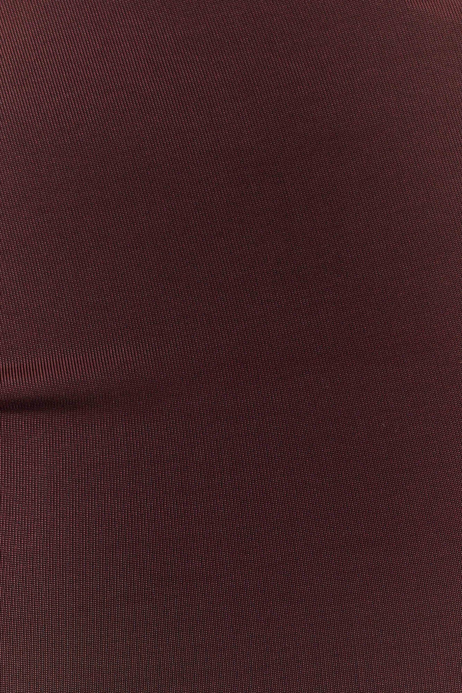 Haven Slinky Twist Midi Skirt - Chocolate #6