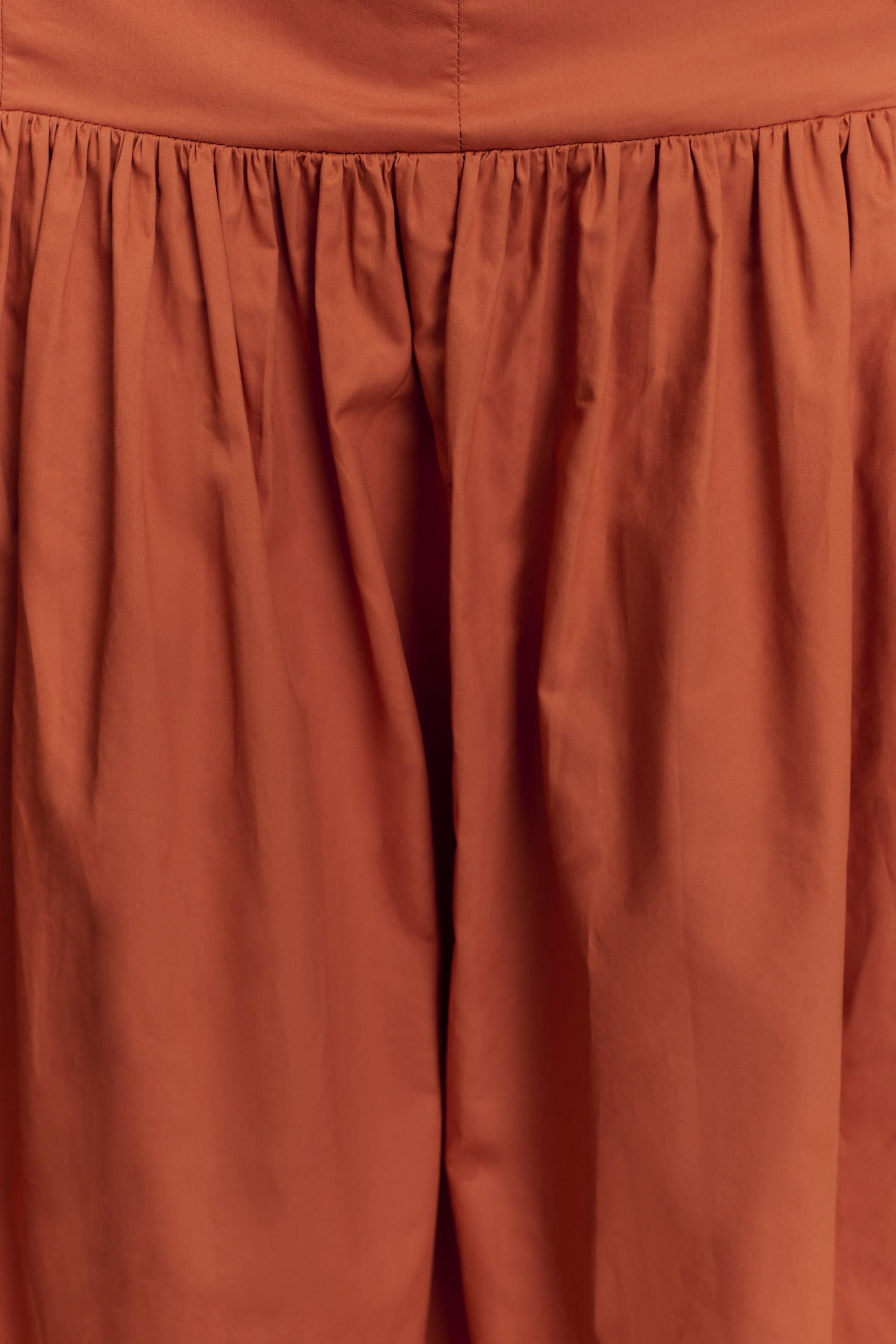 Autumn Maxi Skirt - Burnt Orange #7