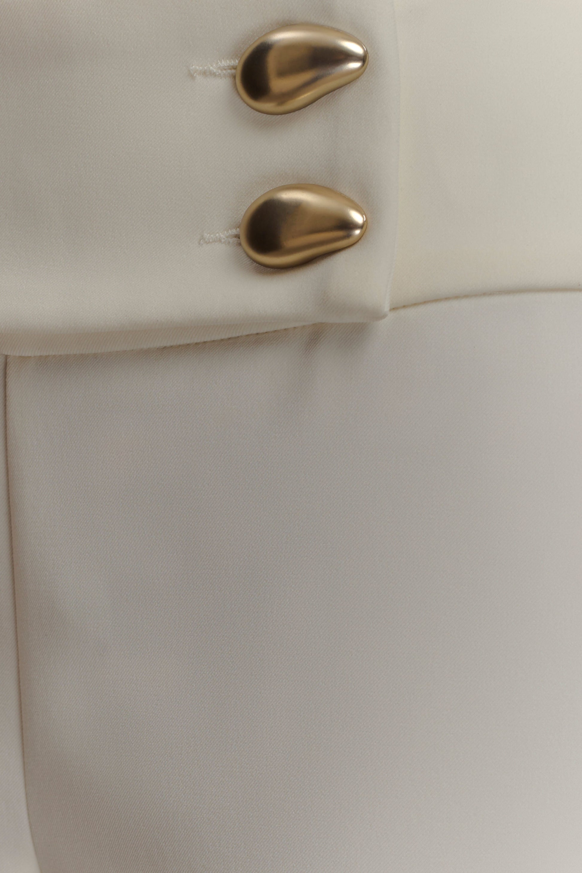 Lindie Straight Leg Suiting Pants - Ivory #8