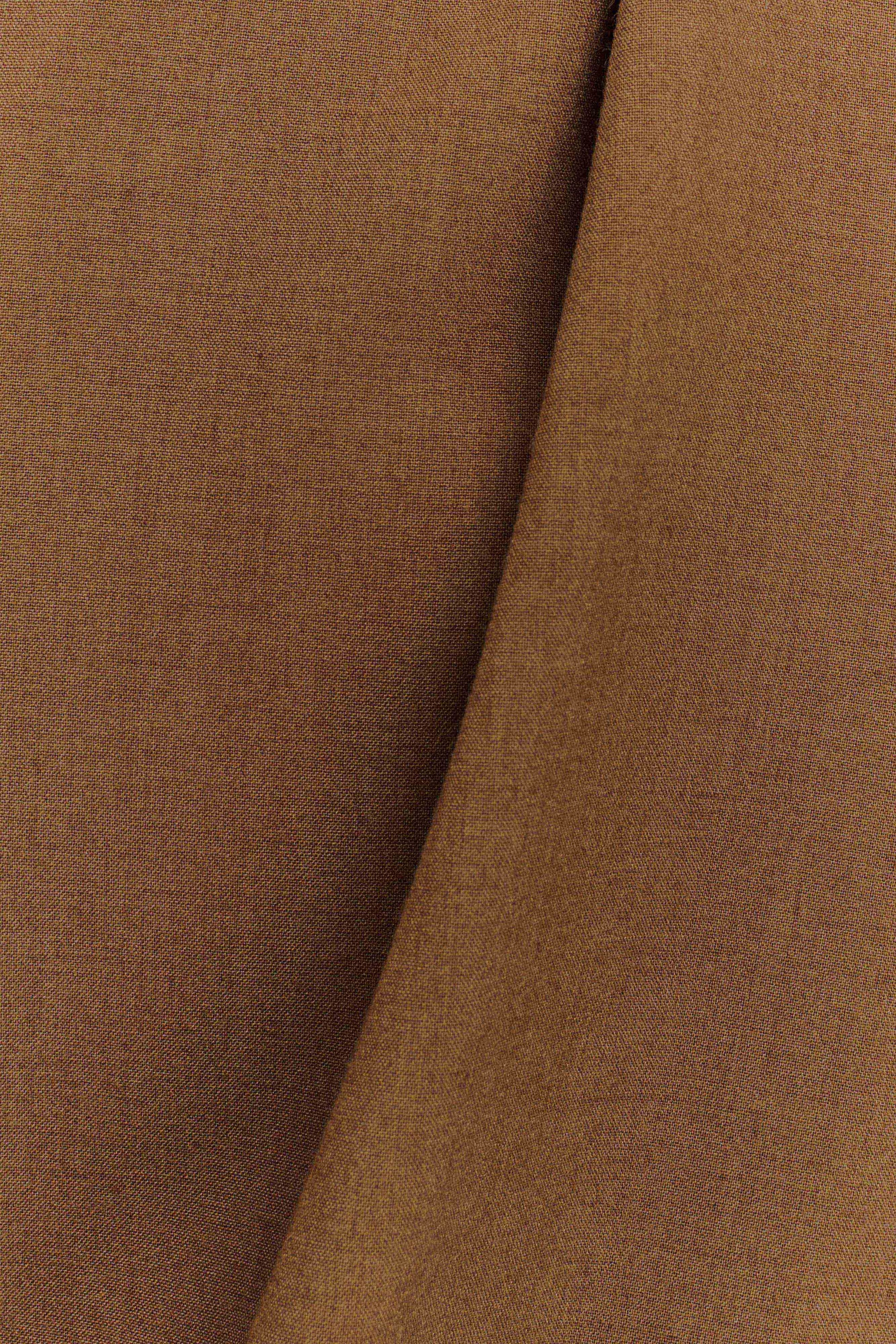 Gabriella Draped Mini Dress - Light Brown Marle #5