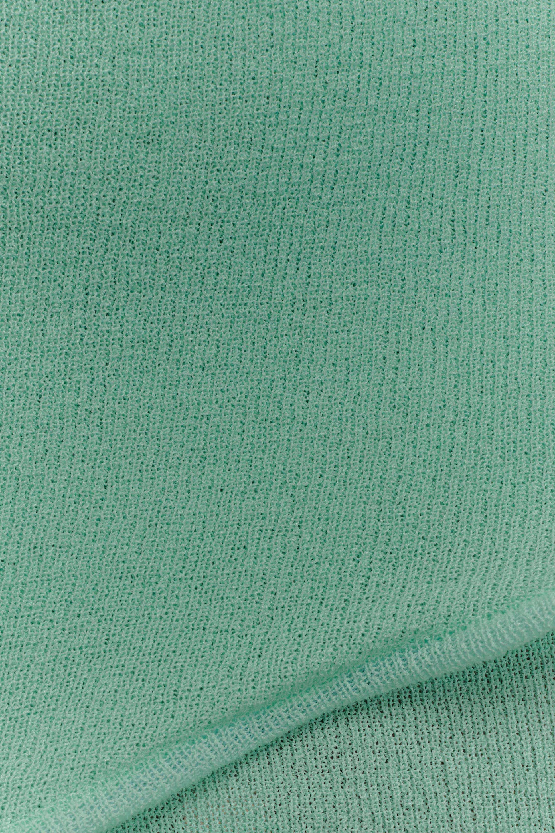 Caprice Halter Knit Mini Dress - Lagoon #5