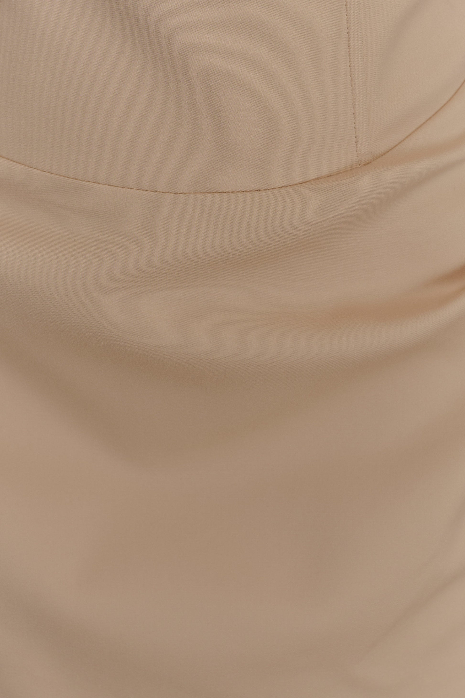 Doris Sleeveless Mini Dress - Camel #7