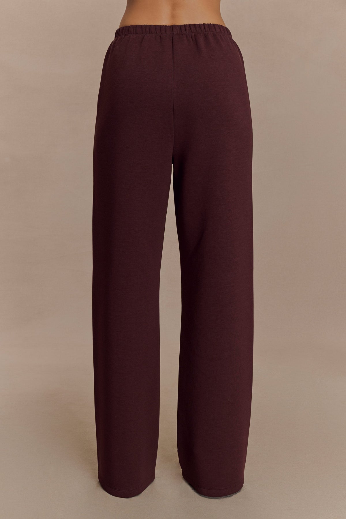 August Straight Leg Jogger - Chocolate #2