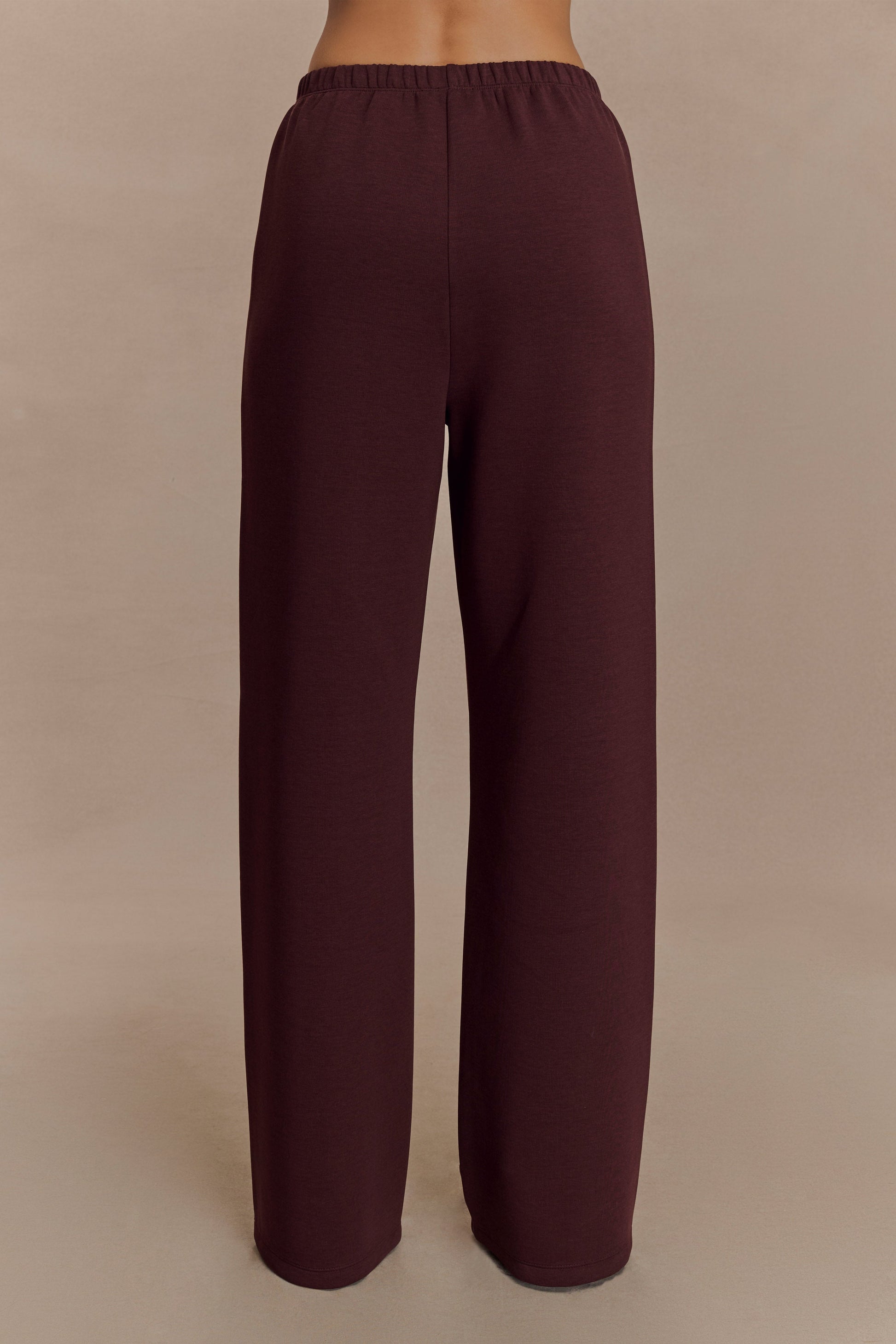 August Straight Leg Jogger - Chocolate #2