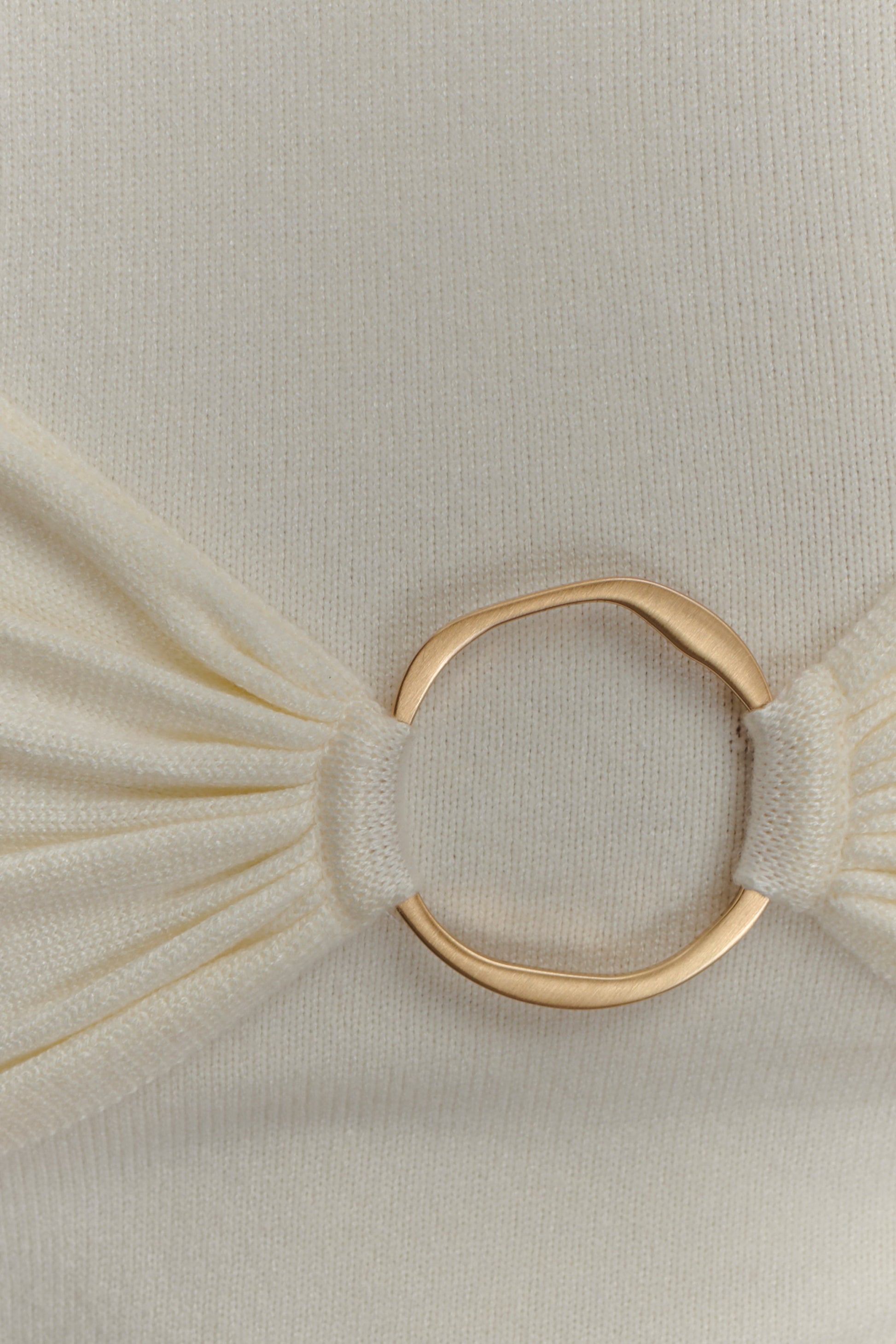 Azariah Long Sleeve Knit Midi Dress - Ivory #6