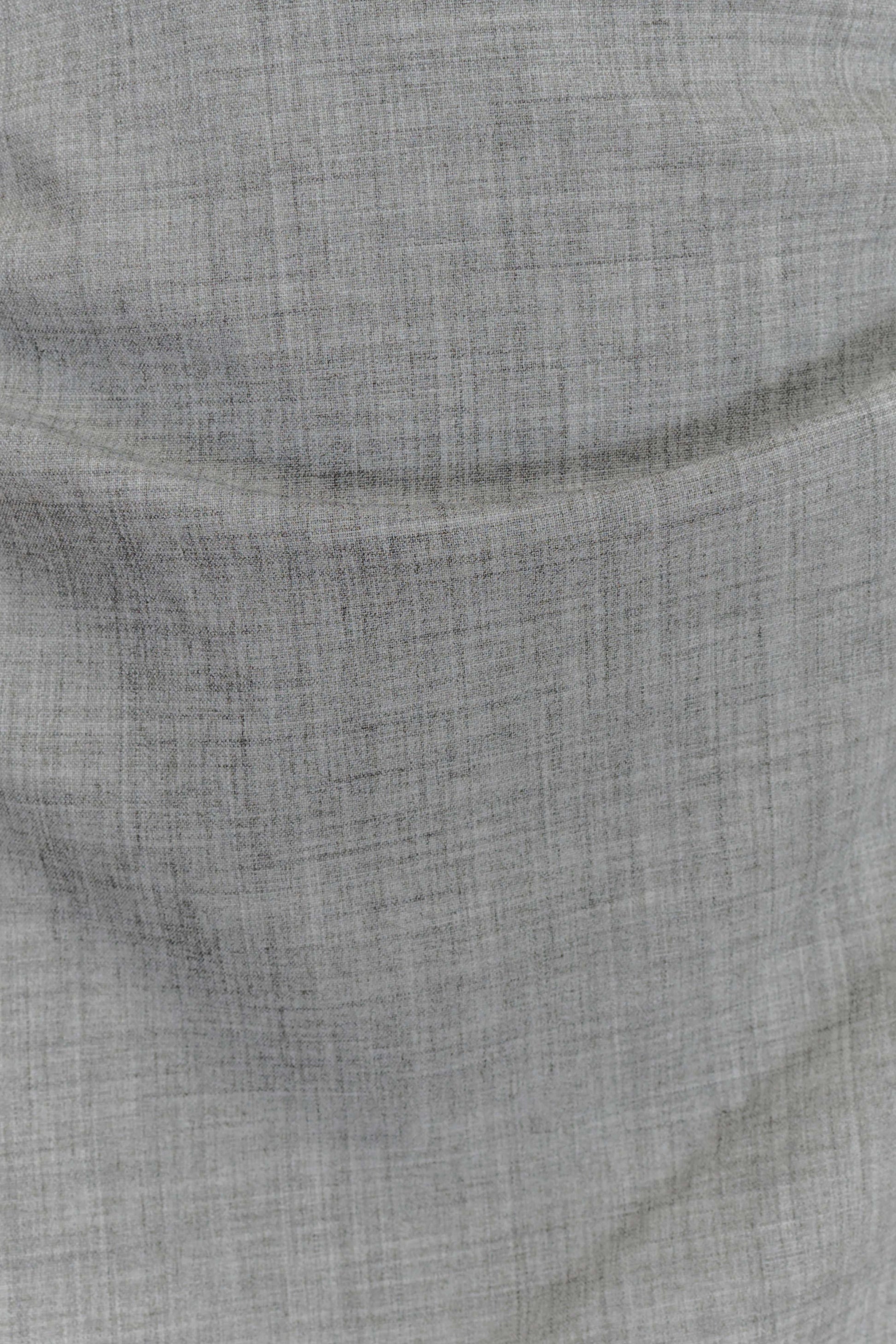 Dorian Twist Shoulder Mini Dress - Charcoal Marle #7