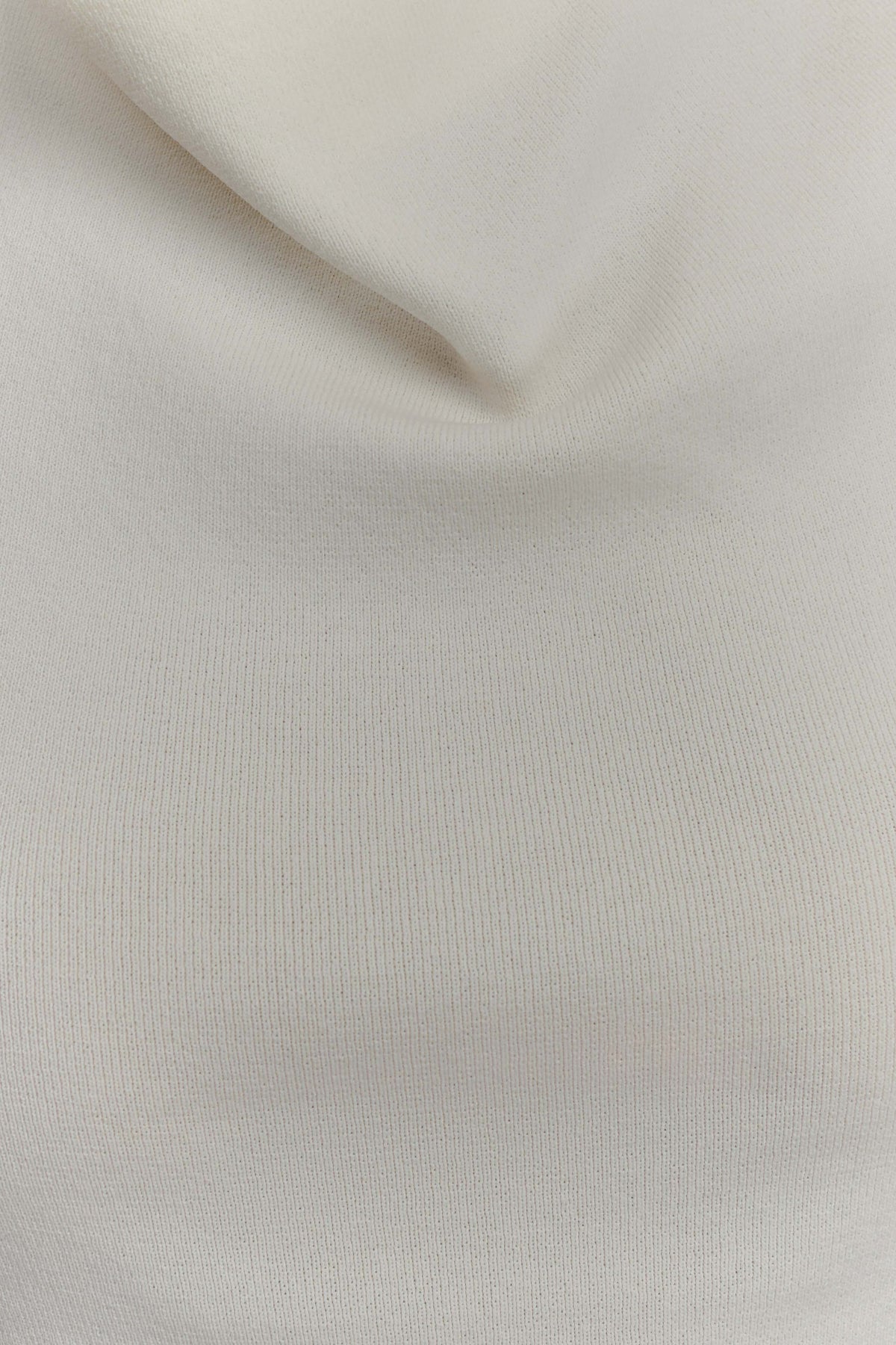 Francisca Cowl Neck Knit Top - White #7