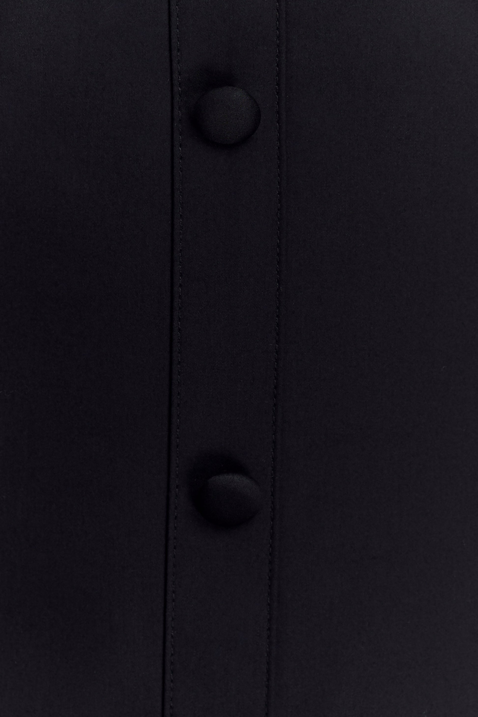 Simona Halter Neck Midi Dress - Black #7