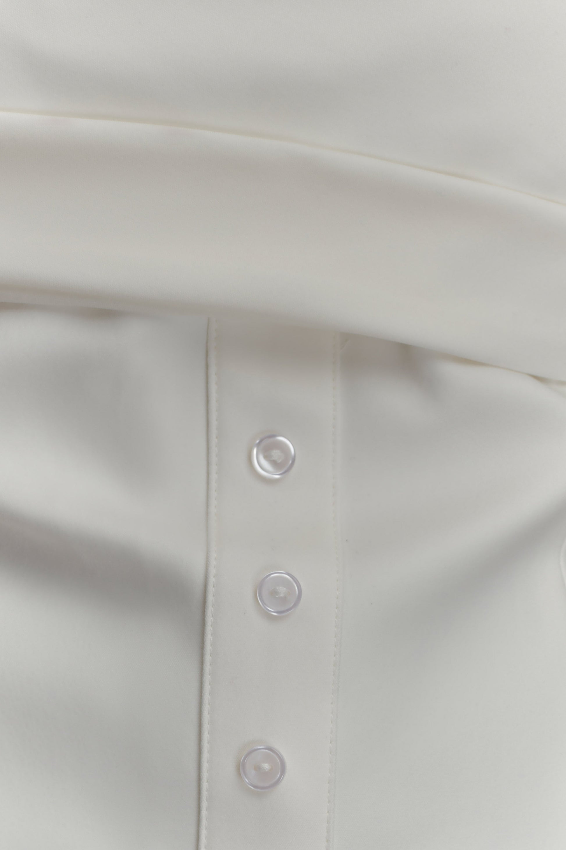 Zillah Strapless Cotton Top - White #7