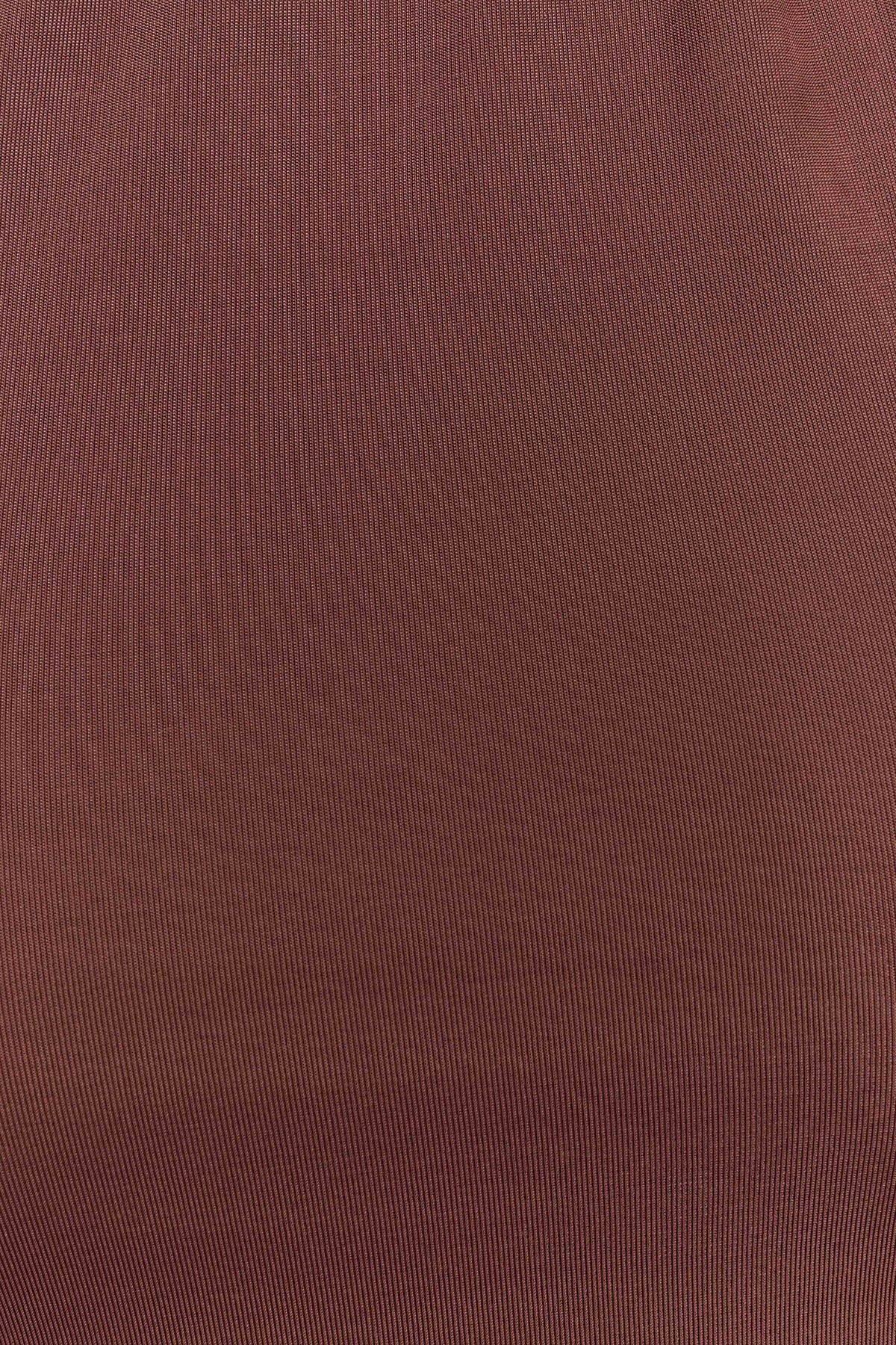 Mariposa Slinky Halter Top - Chocolate #7