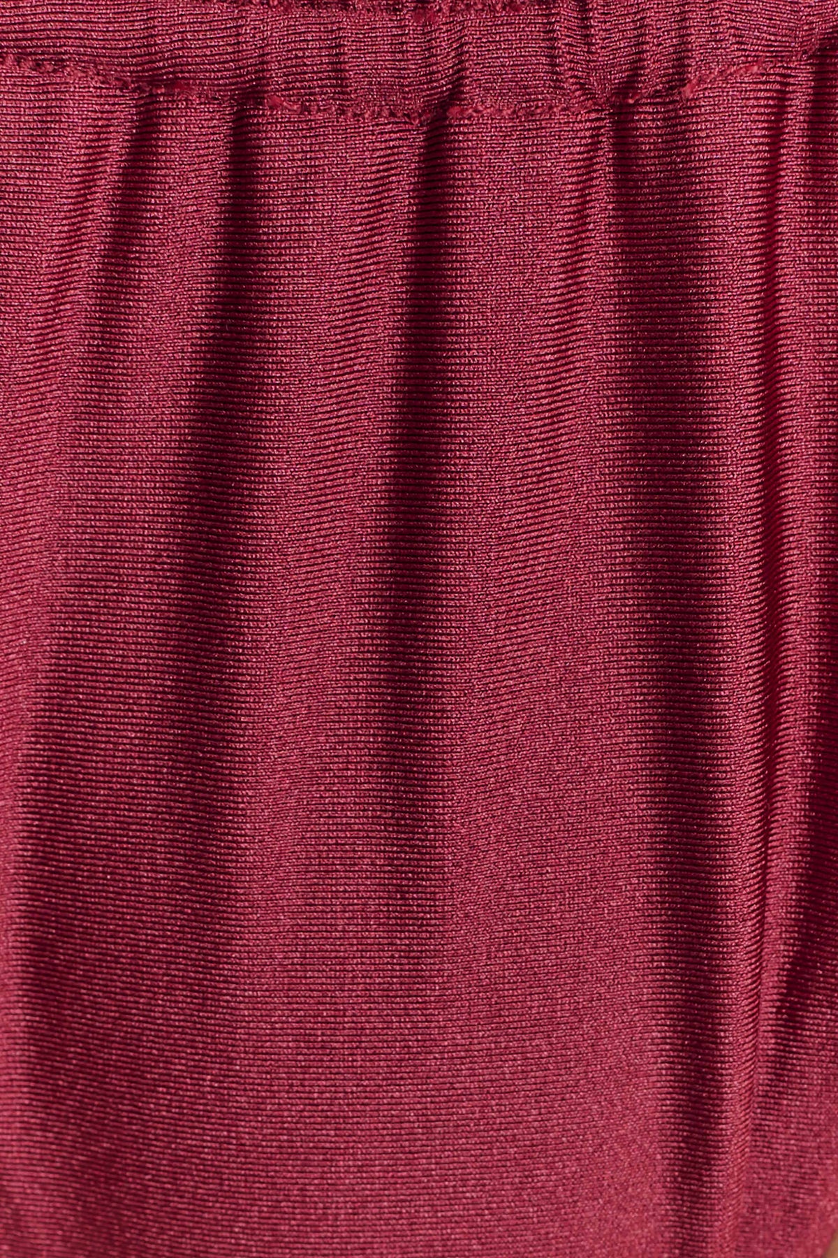 Memphis Beaded Bikini Bottom - Wine #5