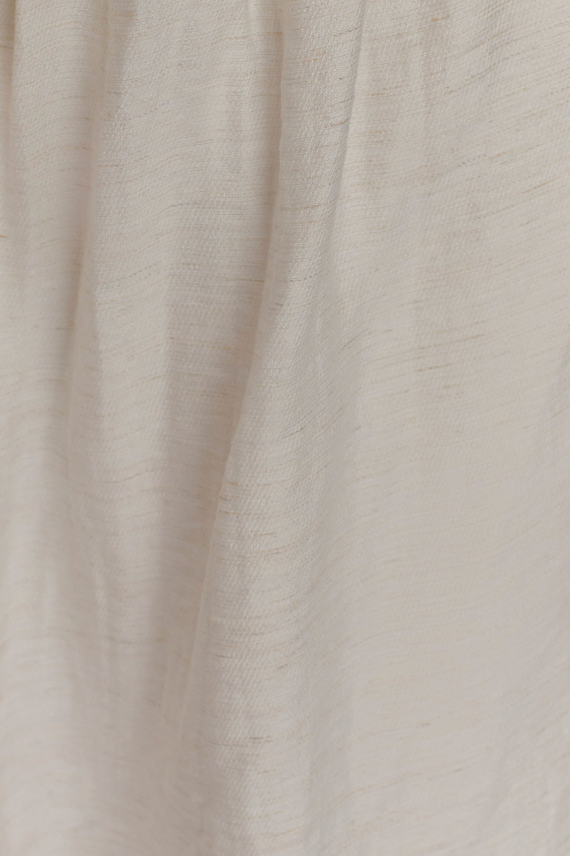 Scottie Gathered Linen Knot Maxi Skirt - Oat Marle #8