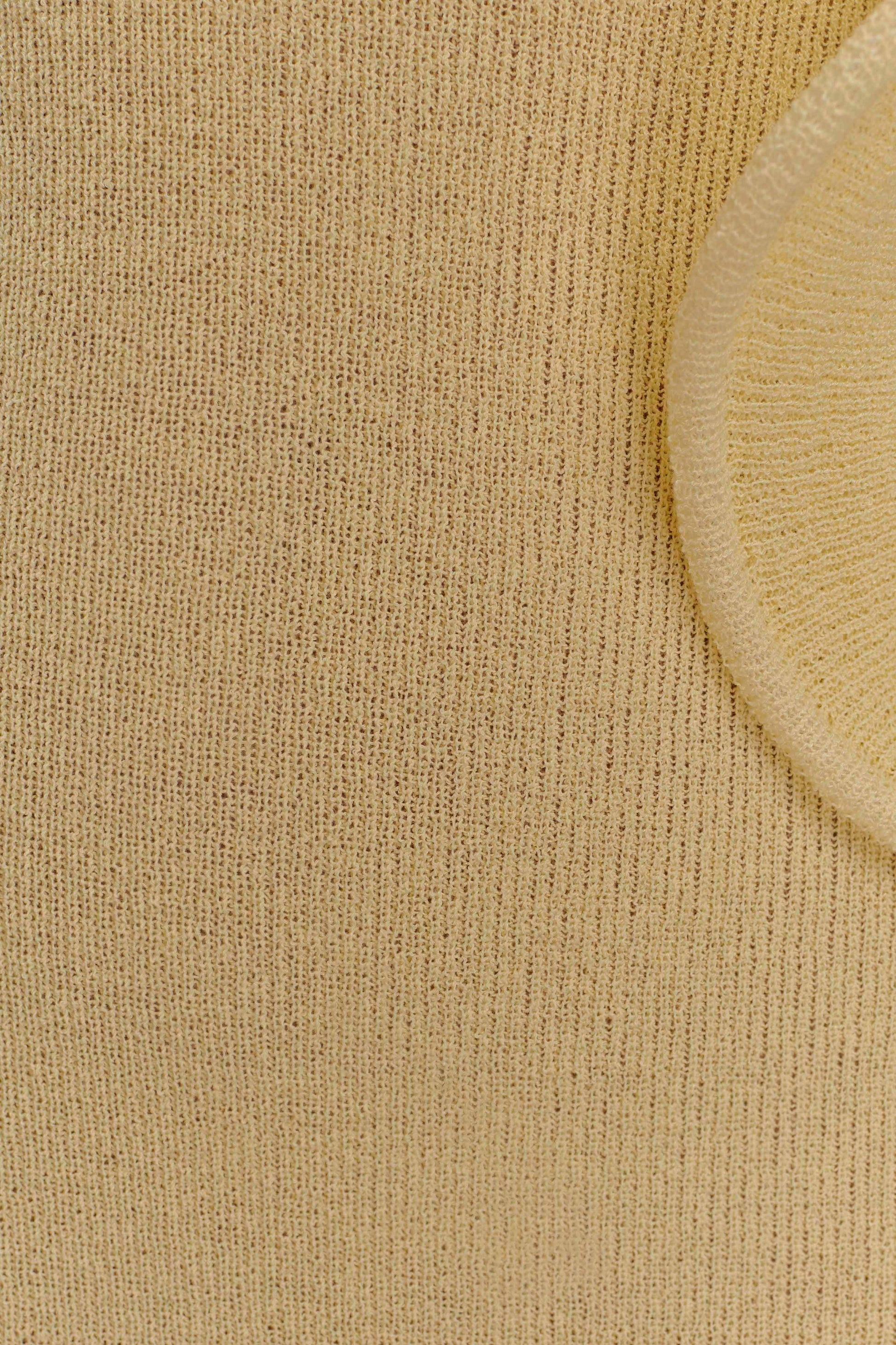 Sandrine Off Shoulder Knit Maxi Dress - Lemon #8