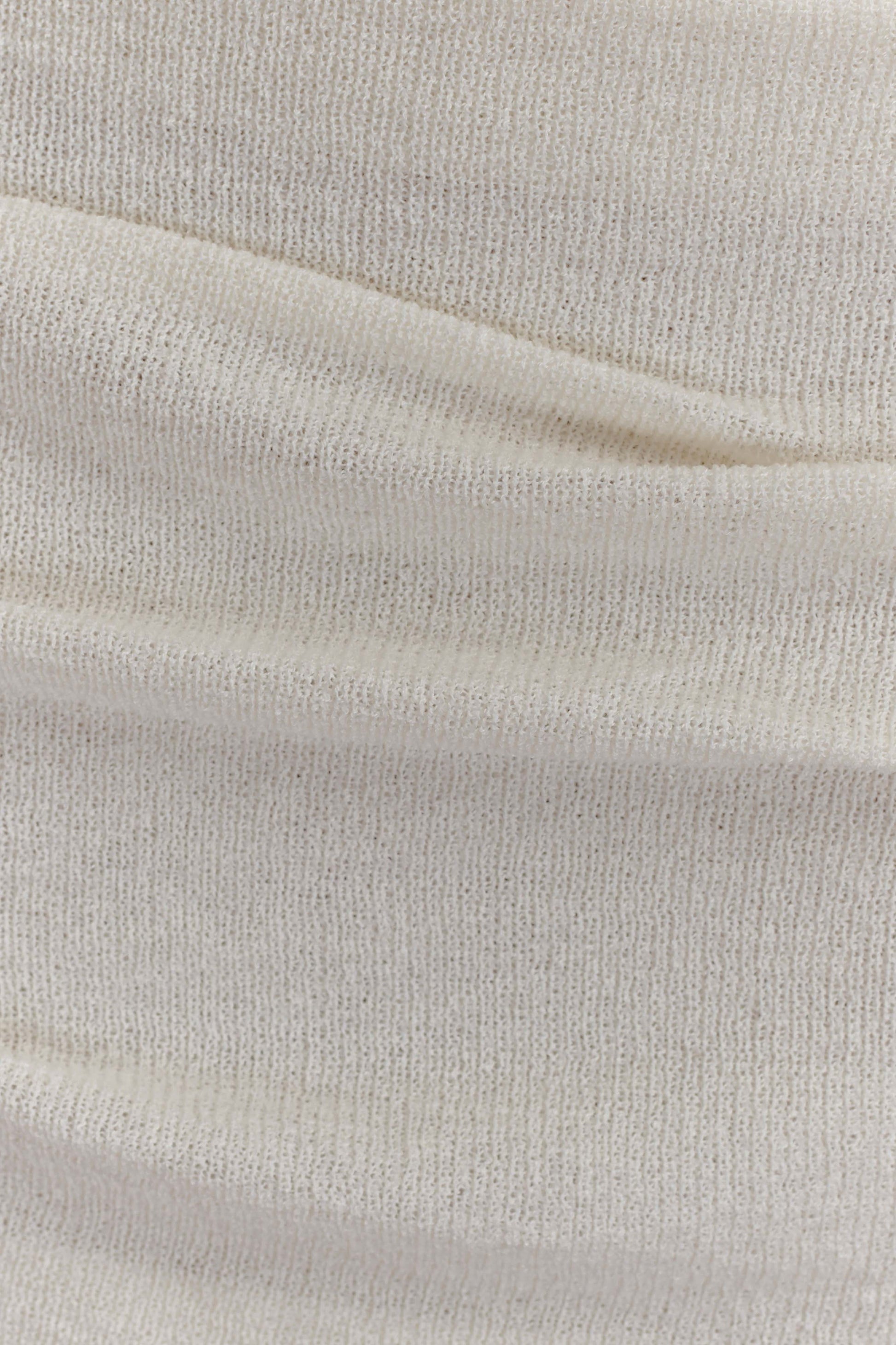 Elora Strapless Knit Maxi Dress - Ivory #6