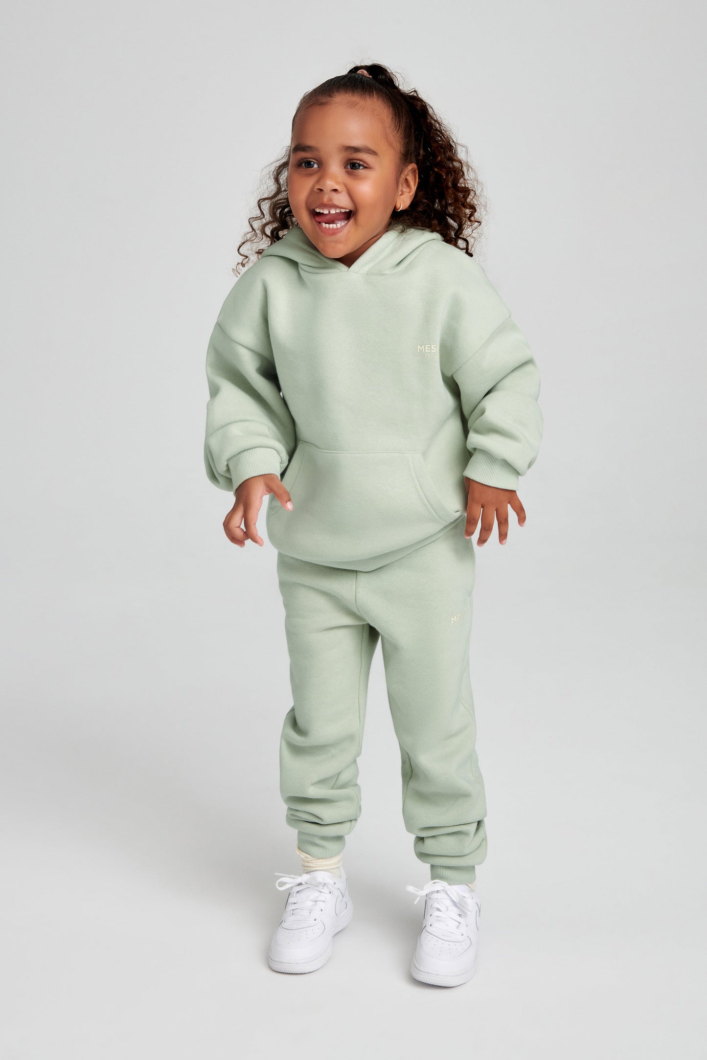 Frankie Kids Unisex Jogger - Light Sage