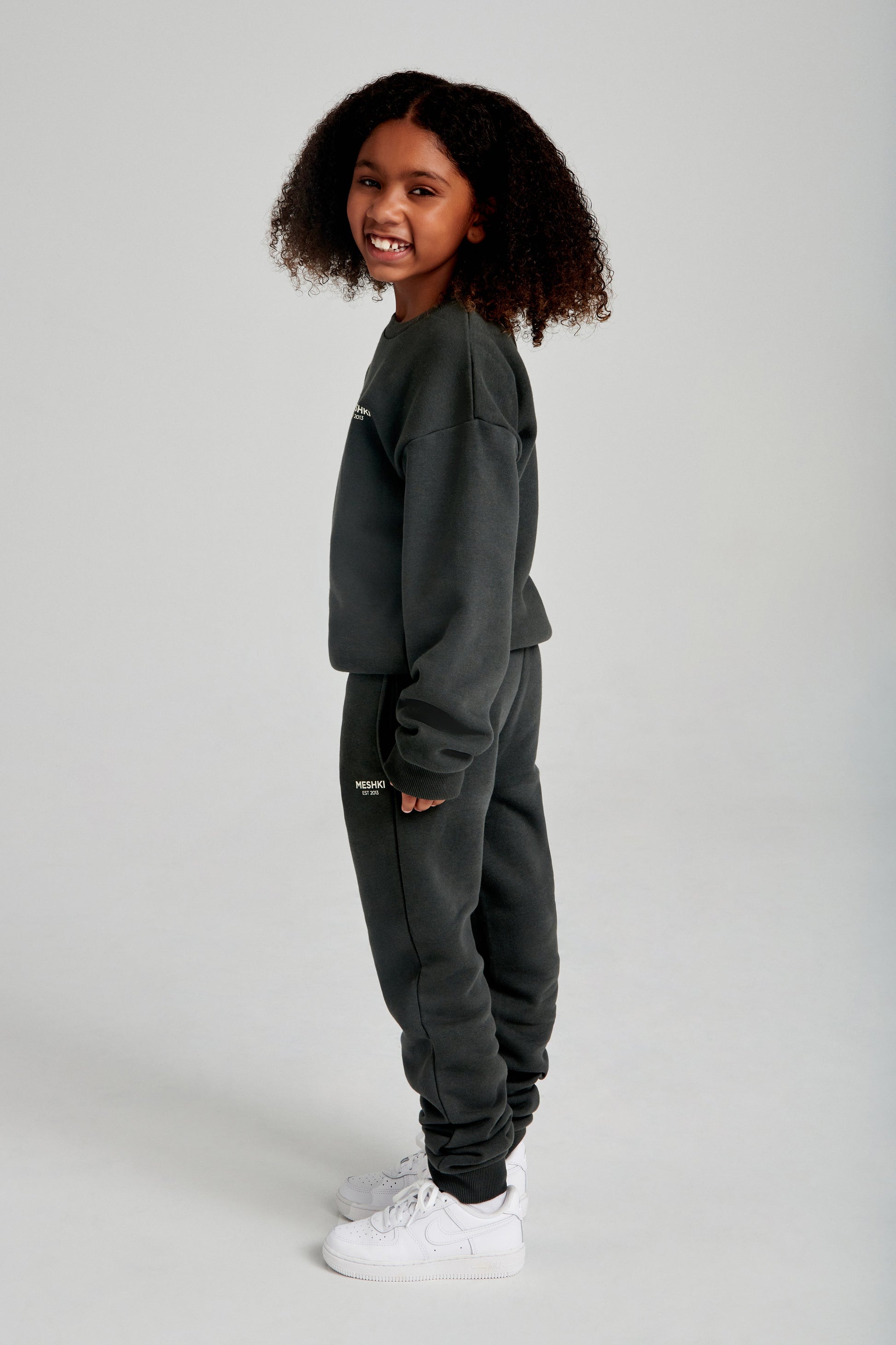 Frankie Kids Unisex Jogger - Dusk Black #4