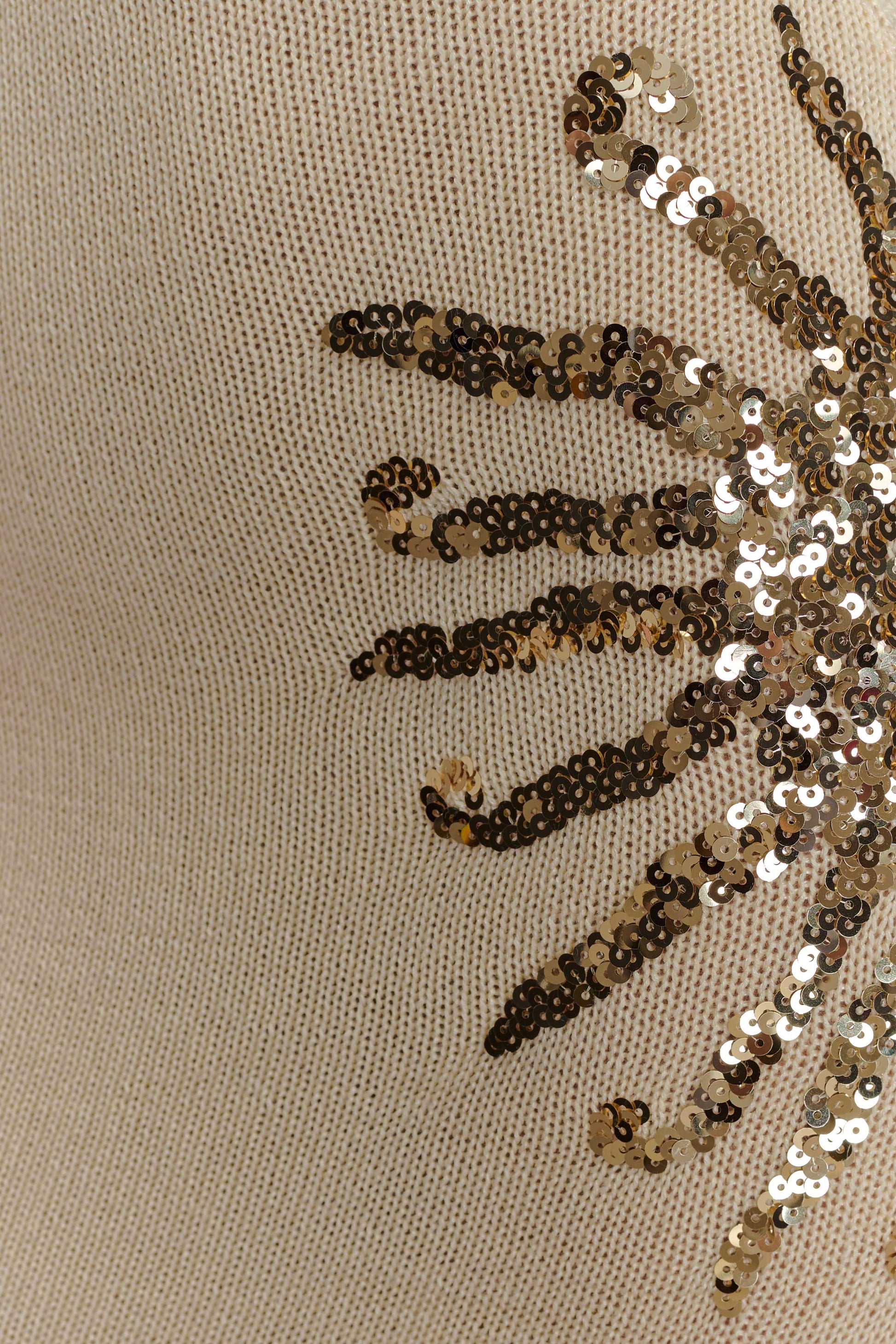 Ellington Knit Maxi Dress With Sequin - Ivory #8