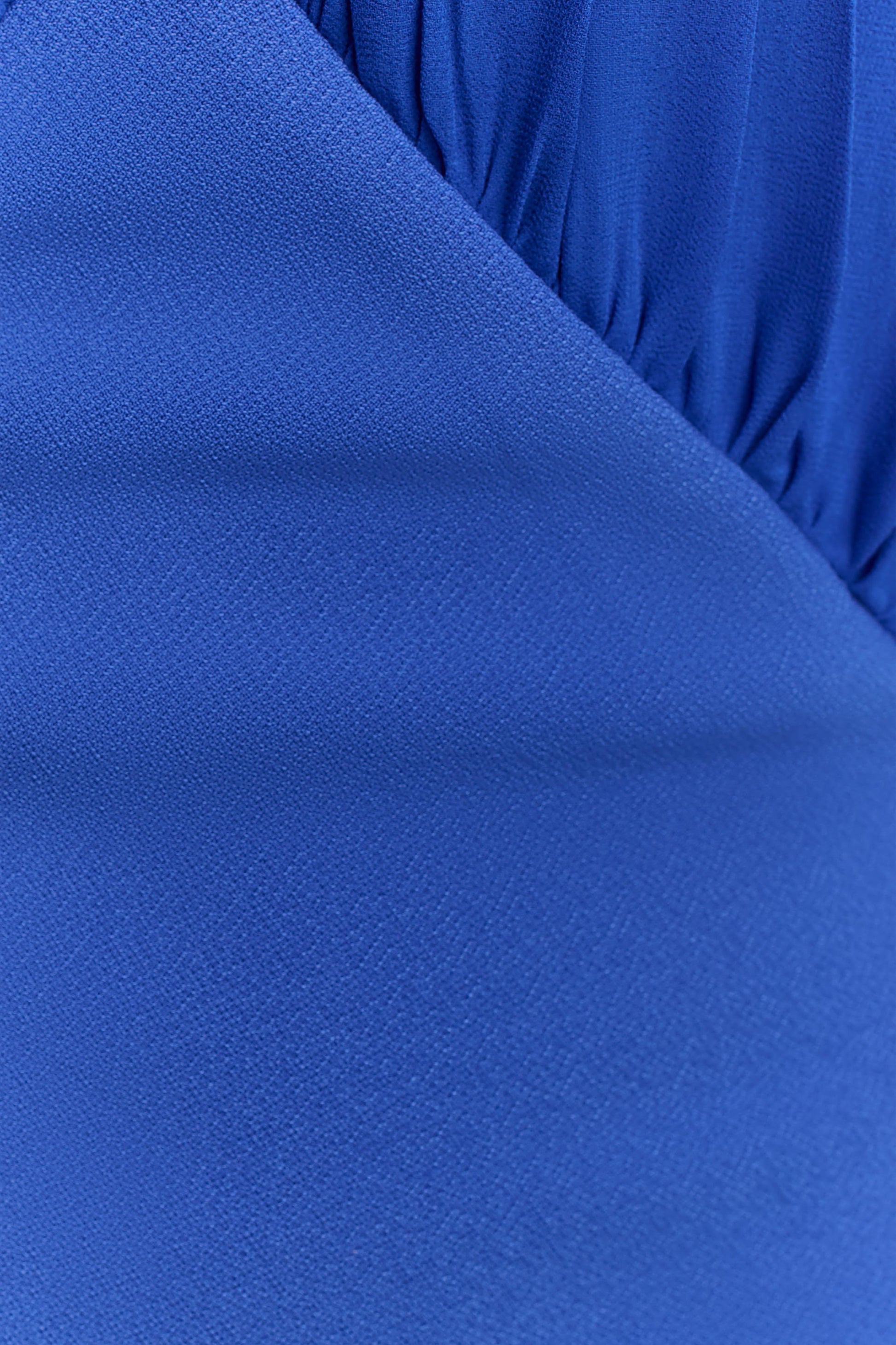 Mierah Halter Midi Dress - Cobalt Blue #5