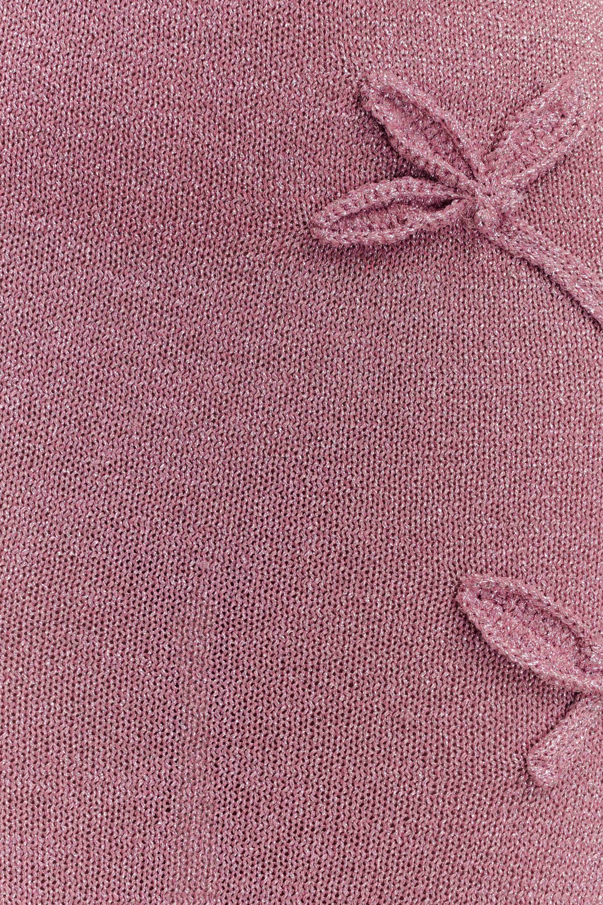 Celestino Floral Metallic Knit Maxi Dress - Pink #6