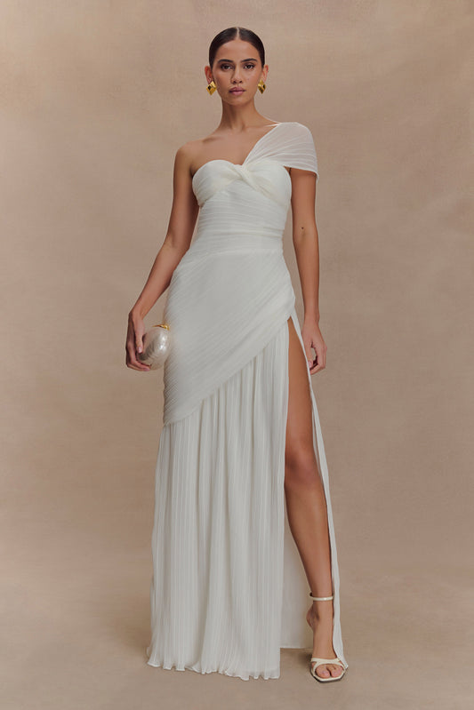 white midi dress uk Pearl Trim Midi Dress Odd Muse