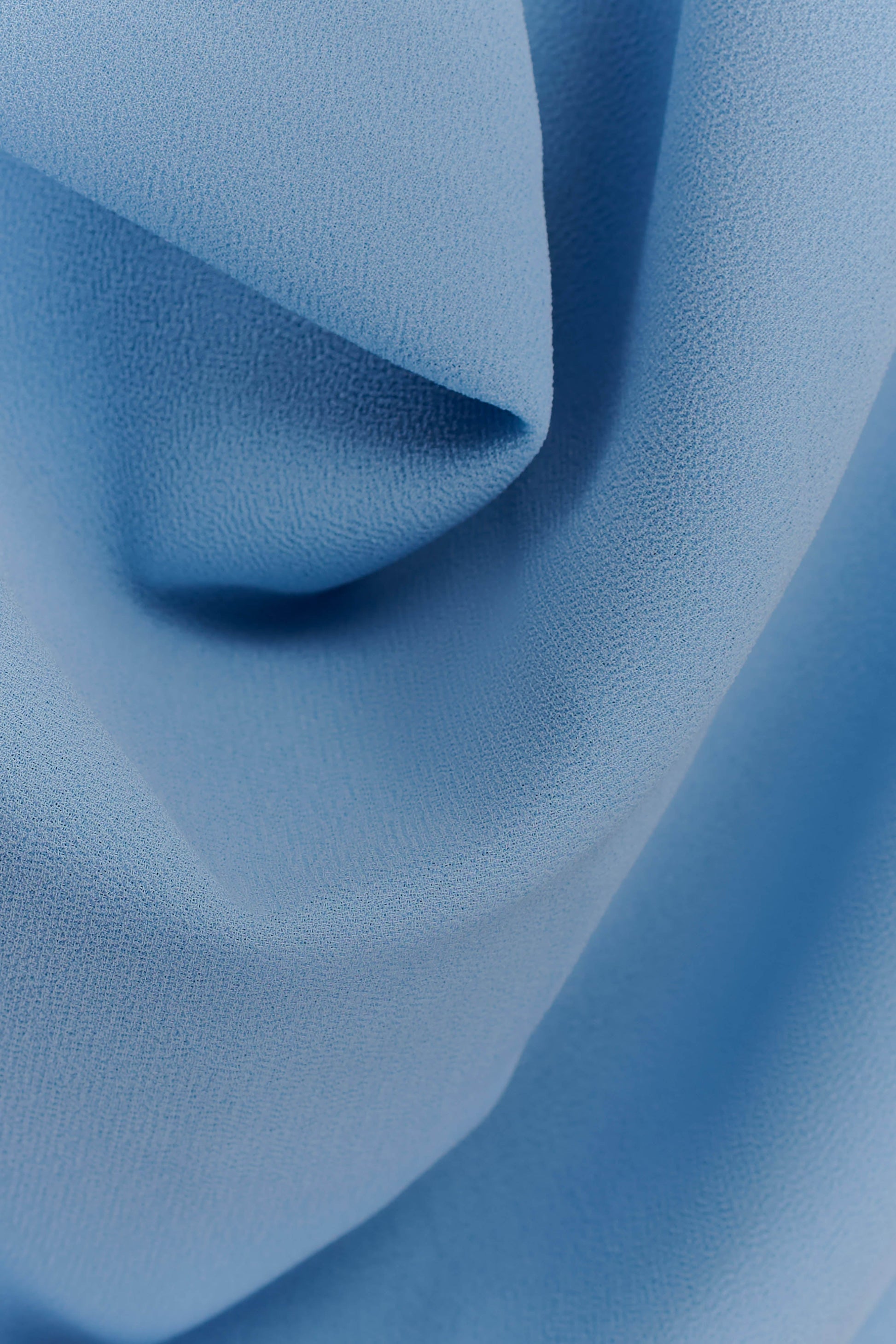 Katalina Chiffon Cowl Halter Top - Sky Blue #9